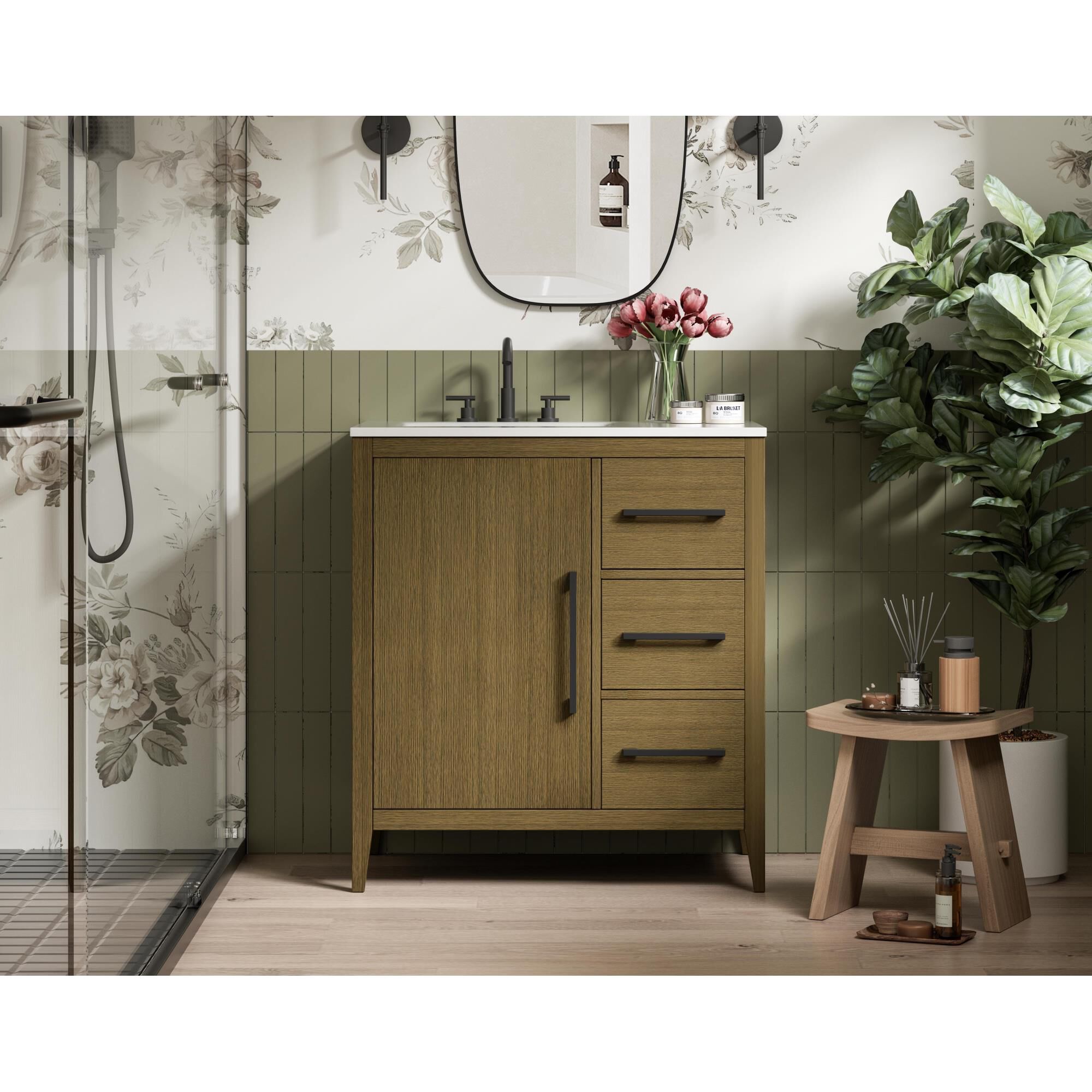 Millie 32 Inch Bath Vanity by Elegant Dcor