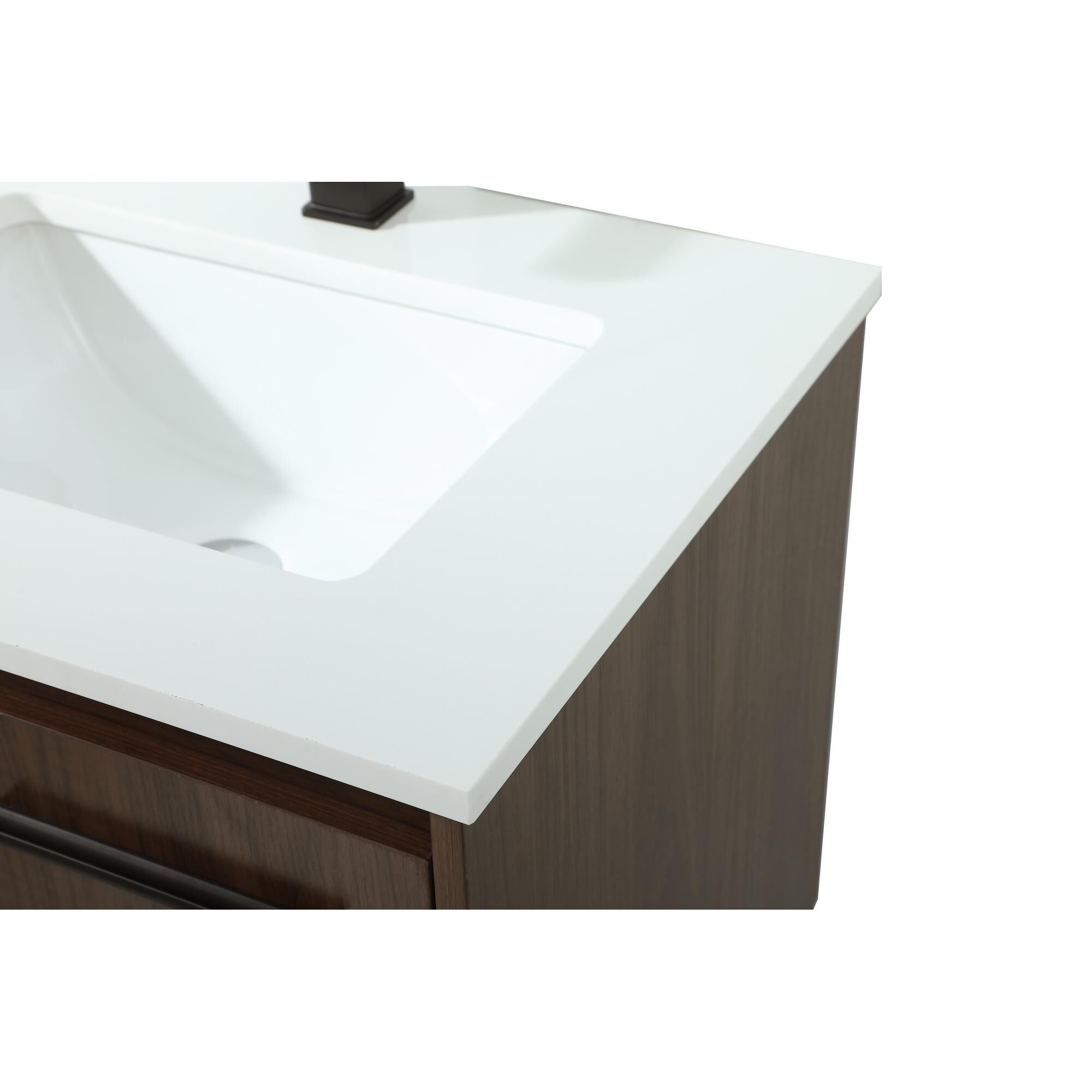 Shown in Walnut finish