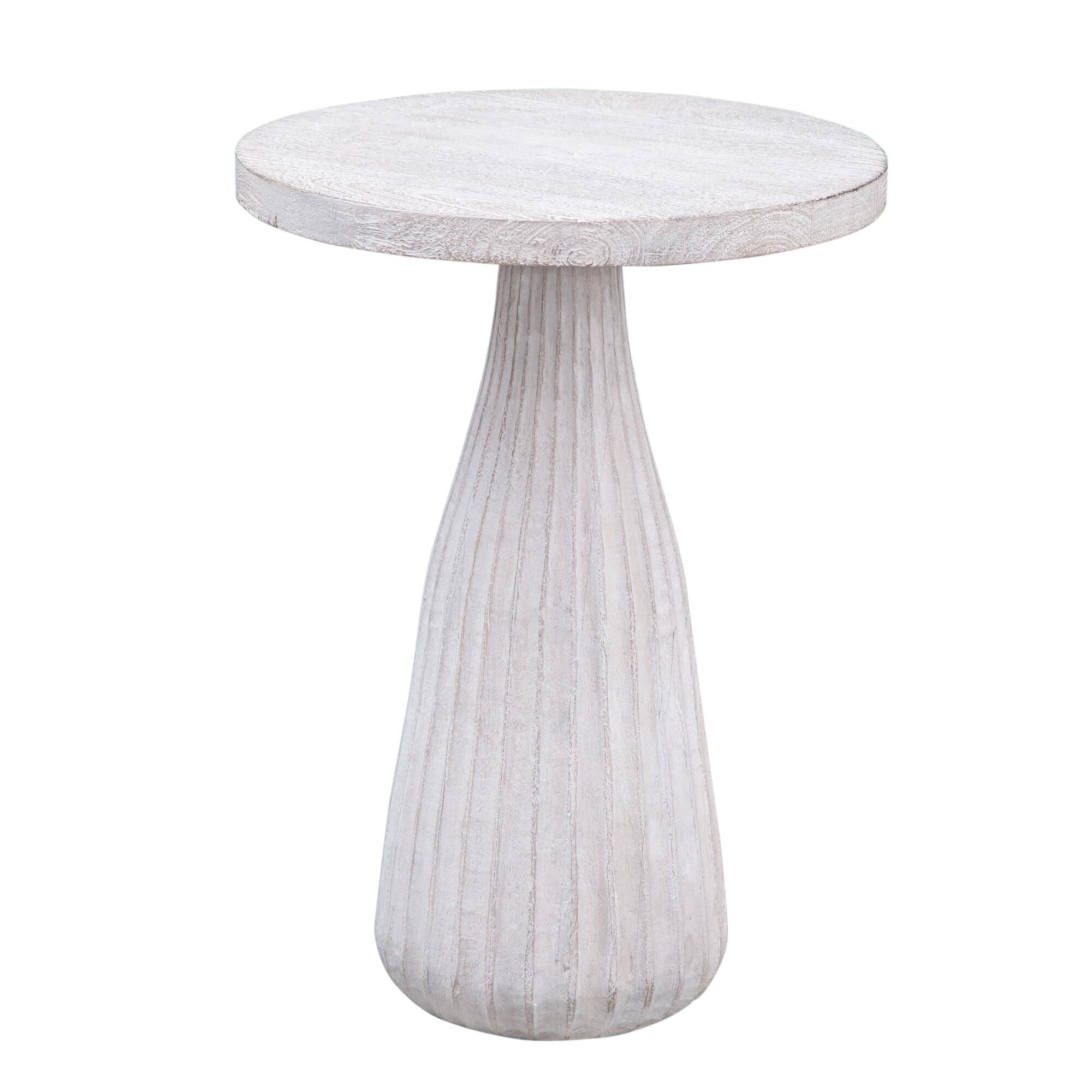 Aimee 16 Inch Accent Table by Bassett Mirror Company