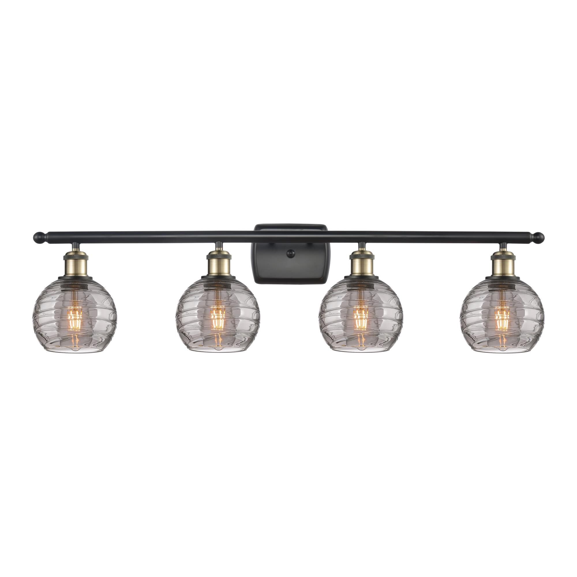 Bruno Marashlian Athens Deco Swirl 36 Inch Bath Vanity Light by Innovations Lighting