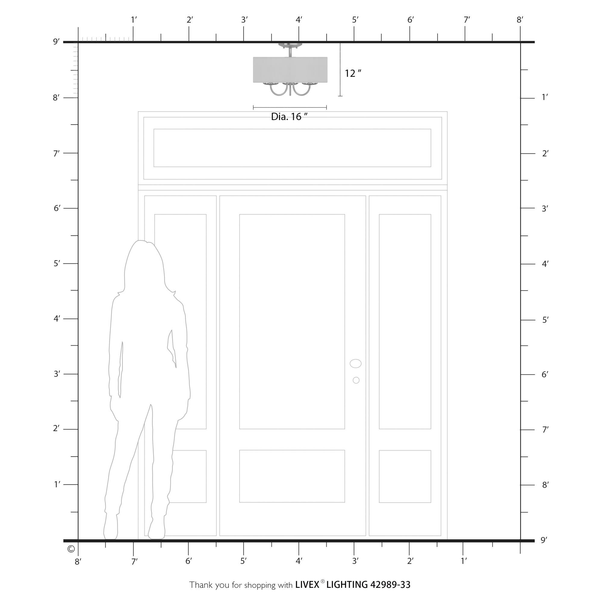 Shown in Soft Gold finish and Off-White Fabric Hardback with White Fabric Inside shade