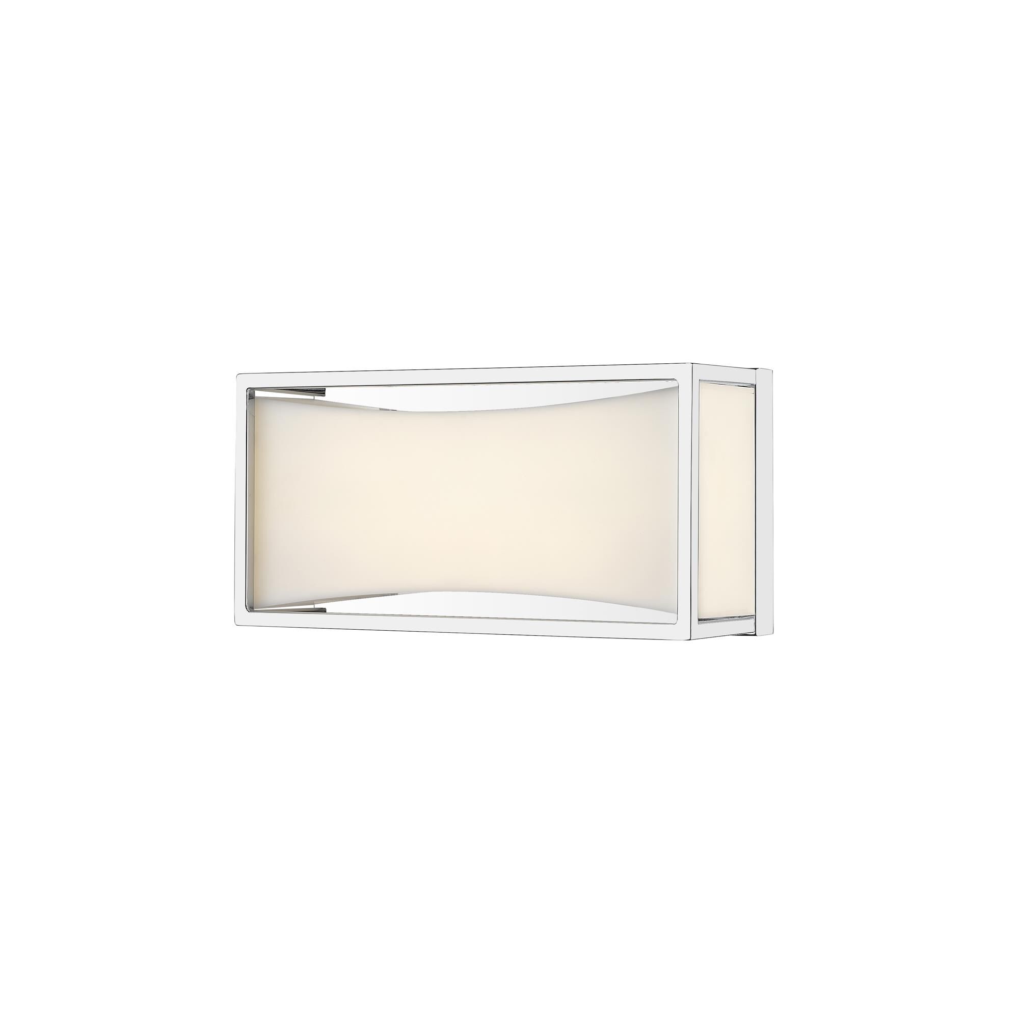 Shown in Chrome finish and Acrylic glass and Acrylic shade
