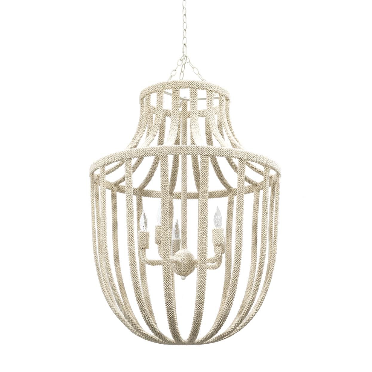 Paloma 28 Inch Cage Pendant by Palecek