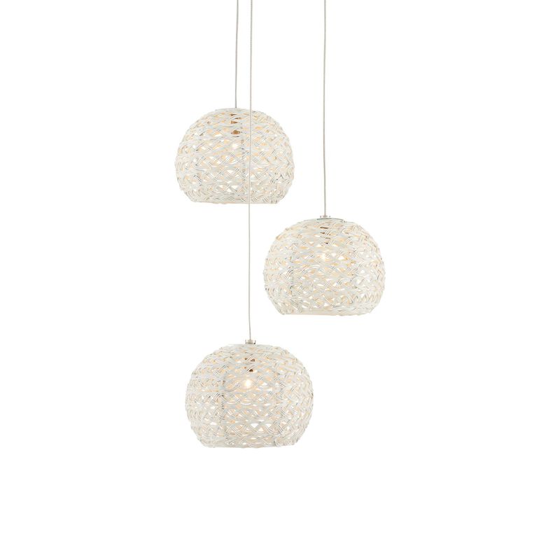 Piero 12 Inch Multi Light Pendant by Currey and Company