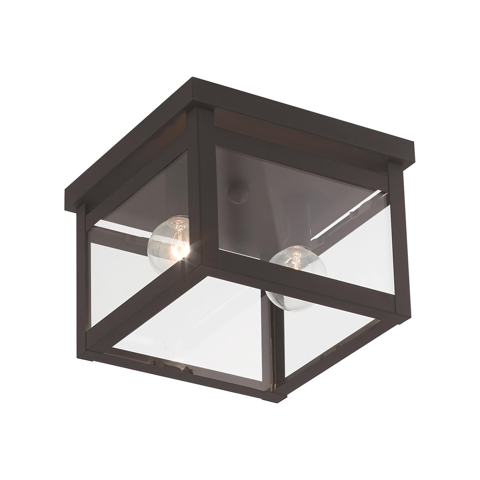 Milford 8 Inch 2 Light Flush Mount by Livex Lighting