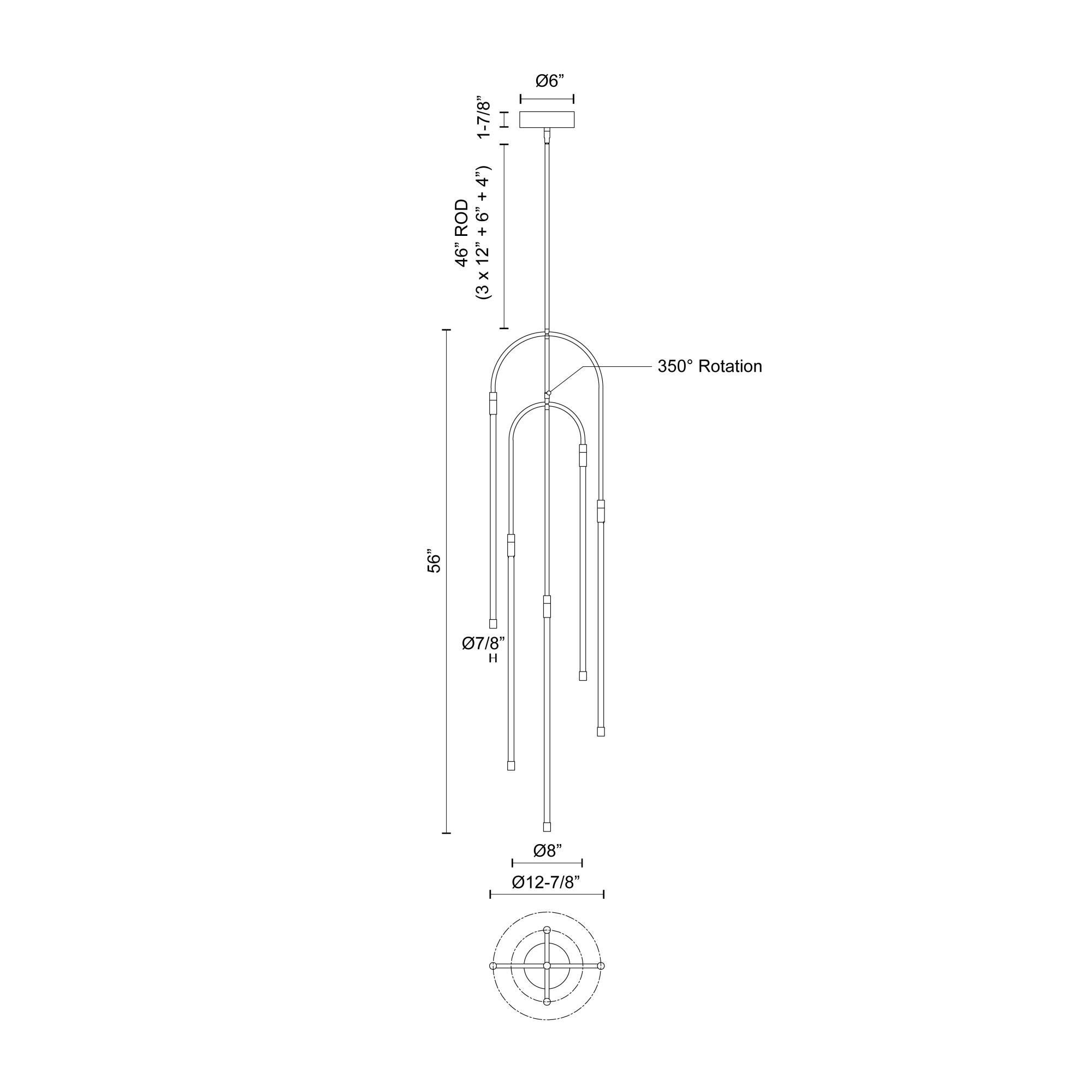 Honour K - Mini Pendant by Alora Lighting