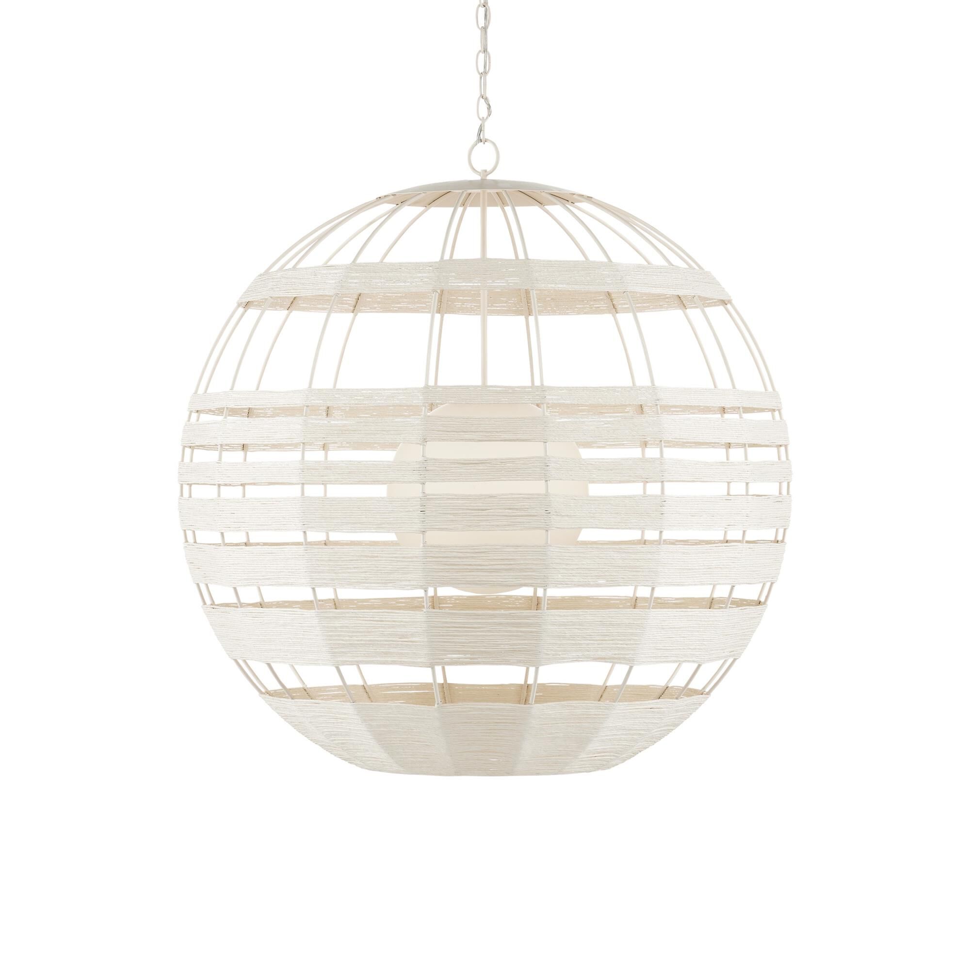 Currey and Company Lapsley 34 Inch Chandelier