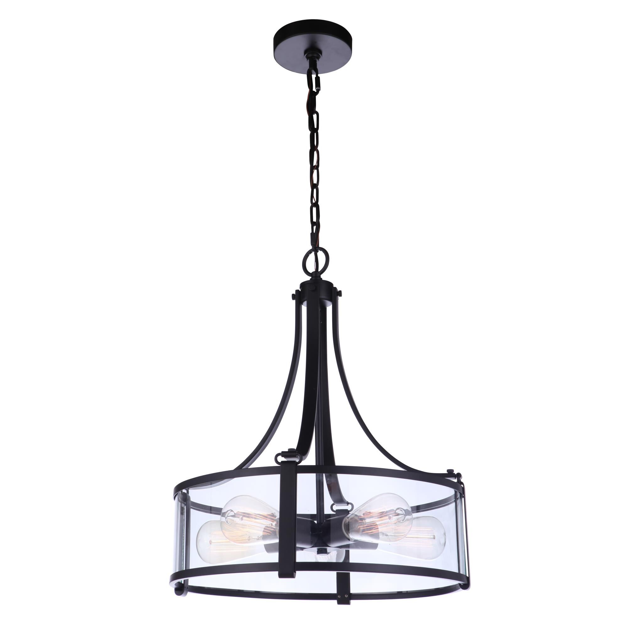 Shown in Flat Black finish