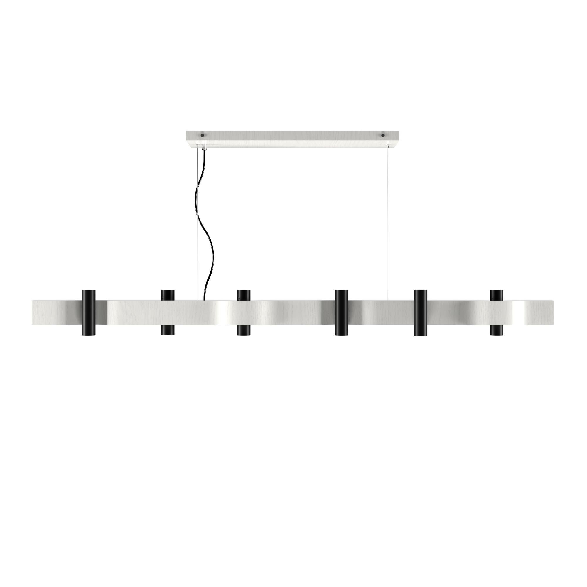 Flow 59 Inch Linear Suspension Light by Accord Lighting