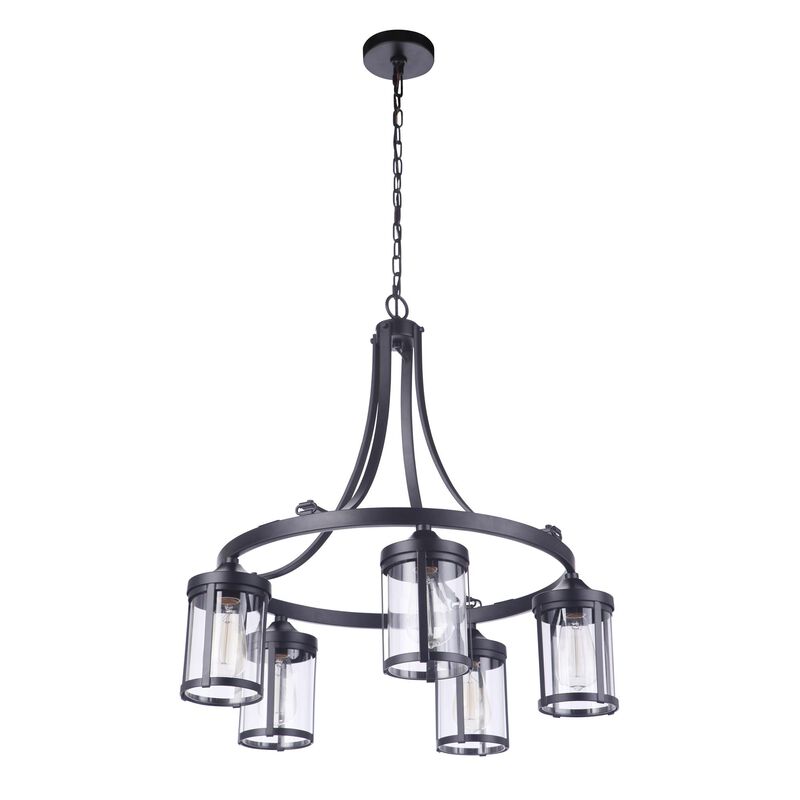 Elliot 26 Inch 5 Light Chandelier by Craftmade