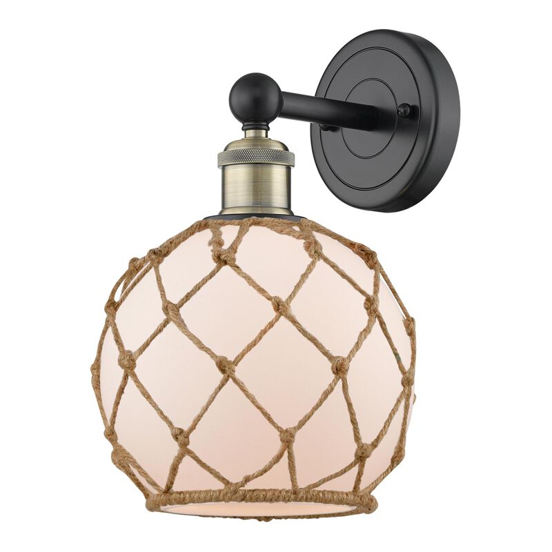 Bruno Marashlian Farmhouse Rope 12 Inch Wall Sconce by Innovations Lighting
