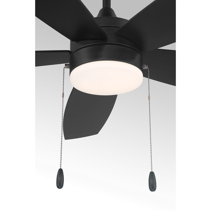52 Inch Ceiling Fan with Light Kit by Meridian Lighting