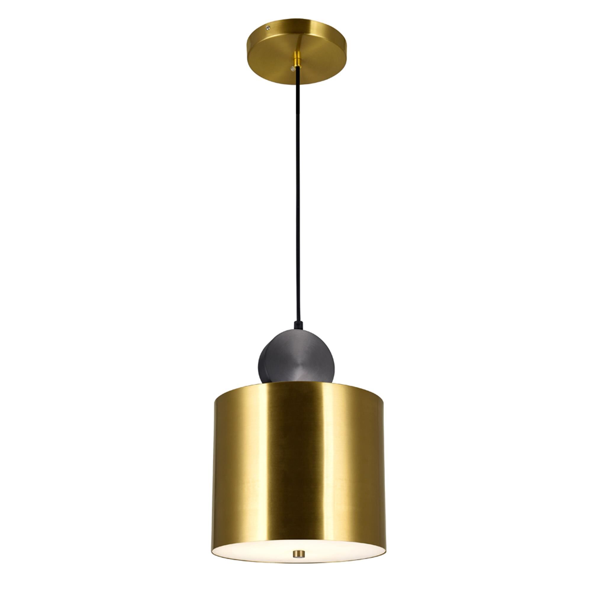 Shown in Brass+black finish