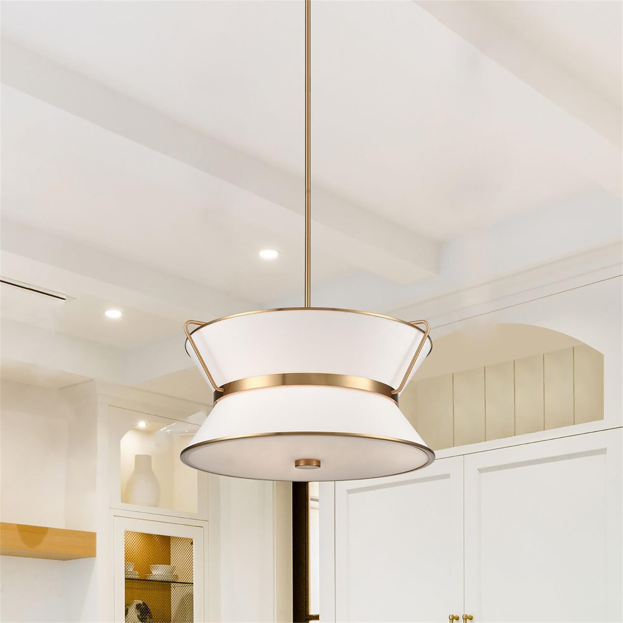Kevin Kraemer Layla 17 Inch 4 Light LED Mini Chandelier by Artcraft