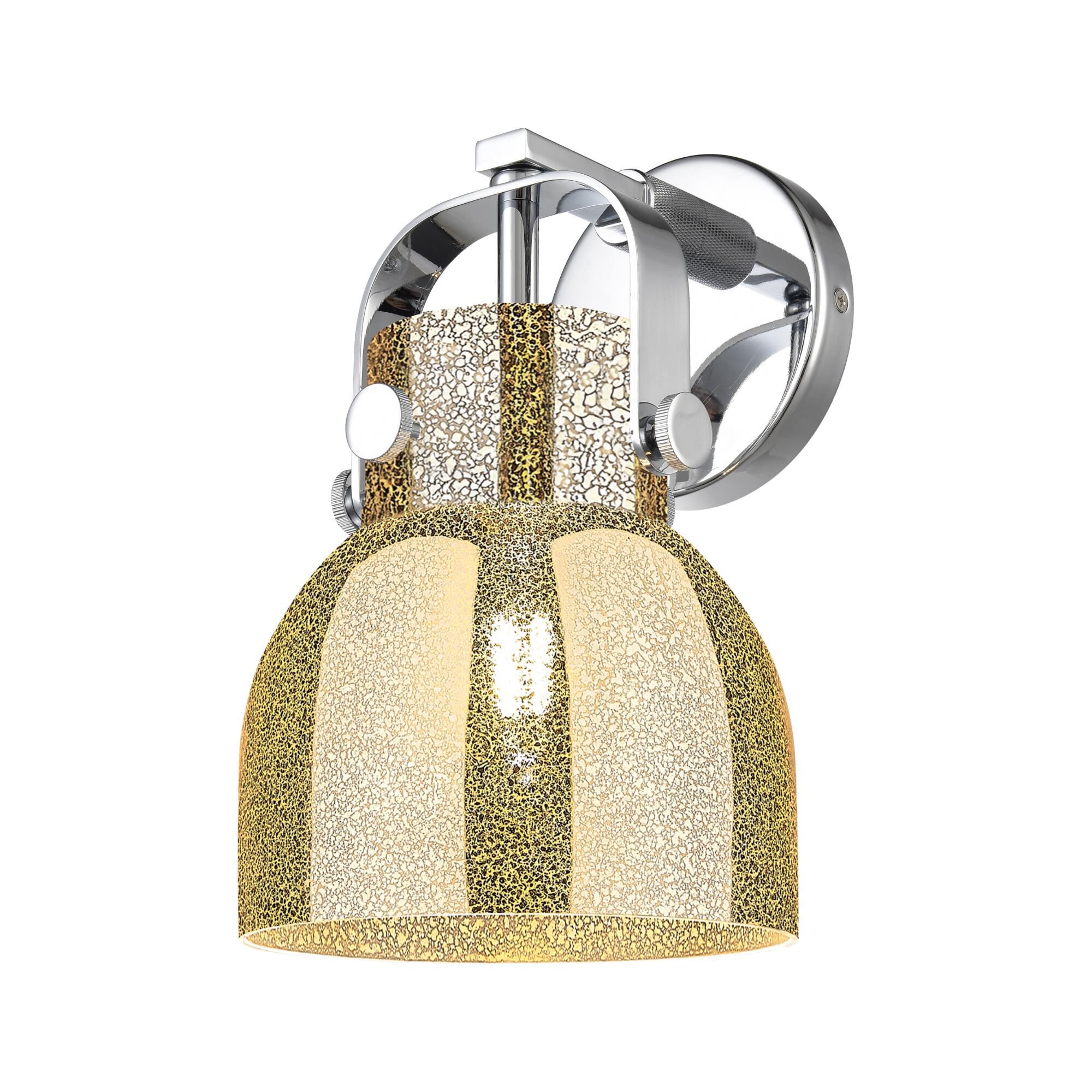 Shown in Polished Chrome finish and Mercury shade