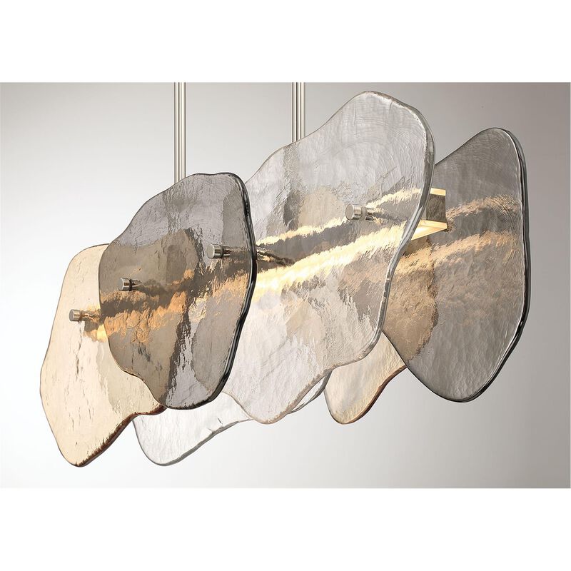 Grotto Small Linear Chandelier by Eurofase Lighting