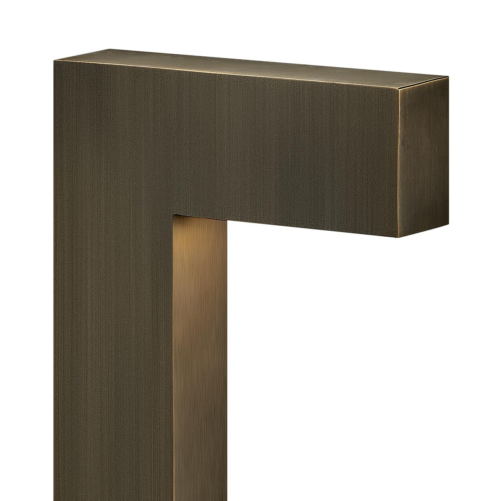 Shown in Matte Bronze finish and Clear glass