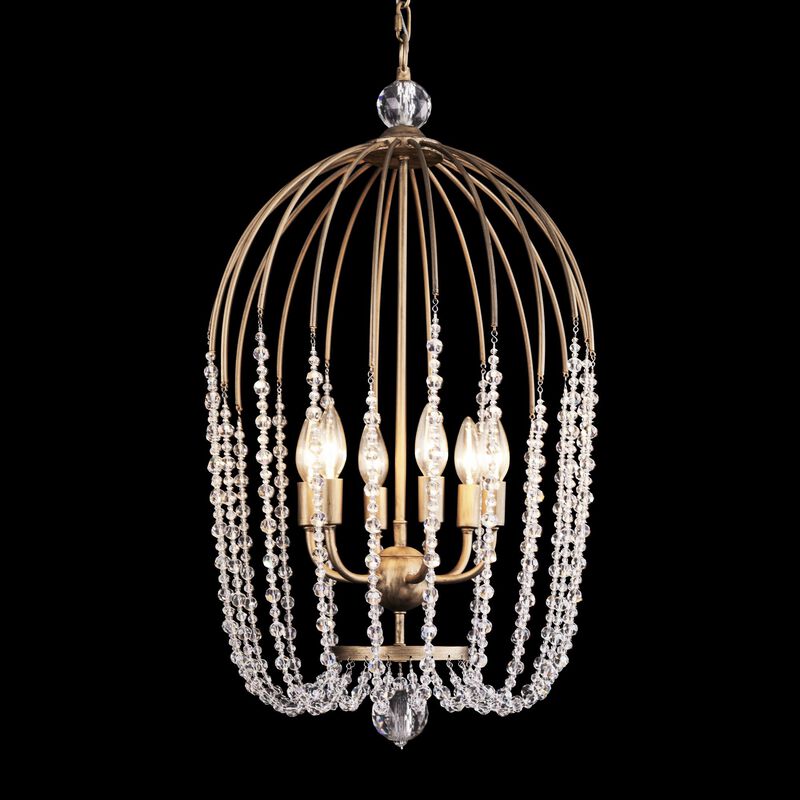 Voliere Medium Lantern Pendant by Varaluz