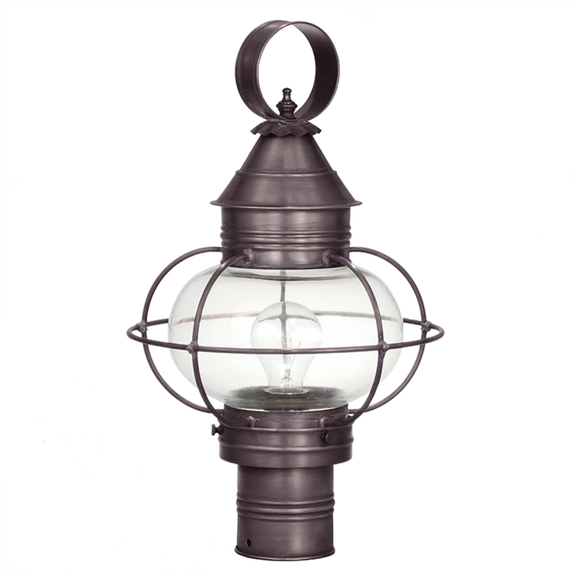 Onion 16 Inch Tall Outdoor Post Lamp by Northeast Lantern