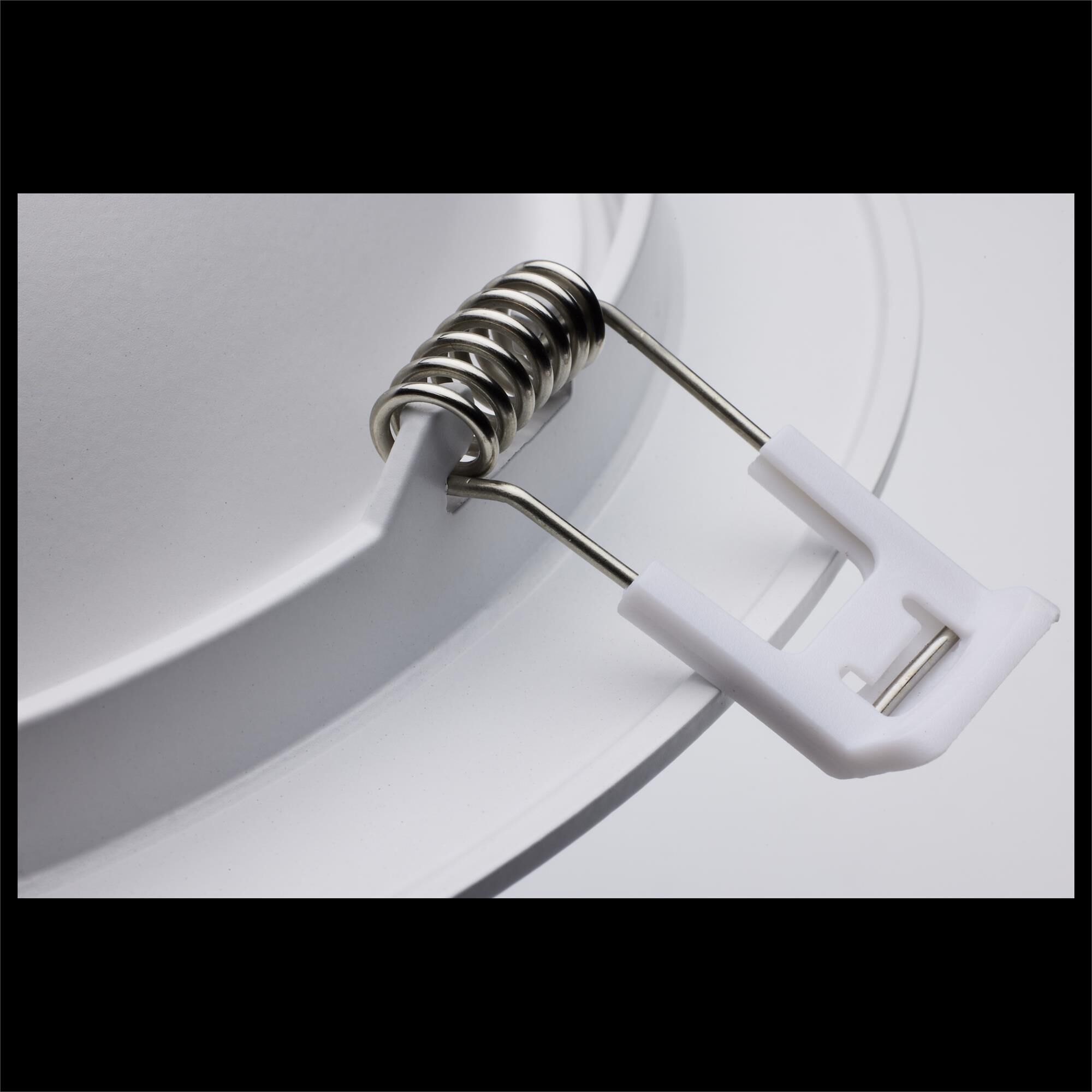 Shown in White finish