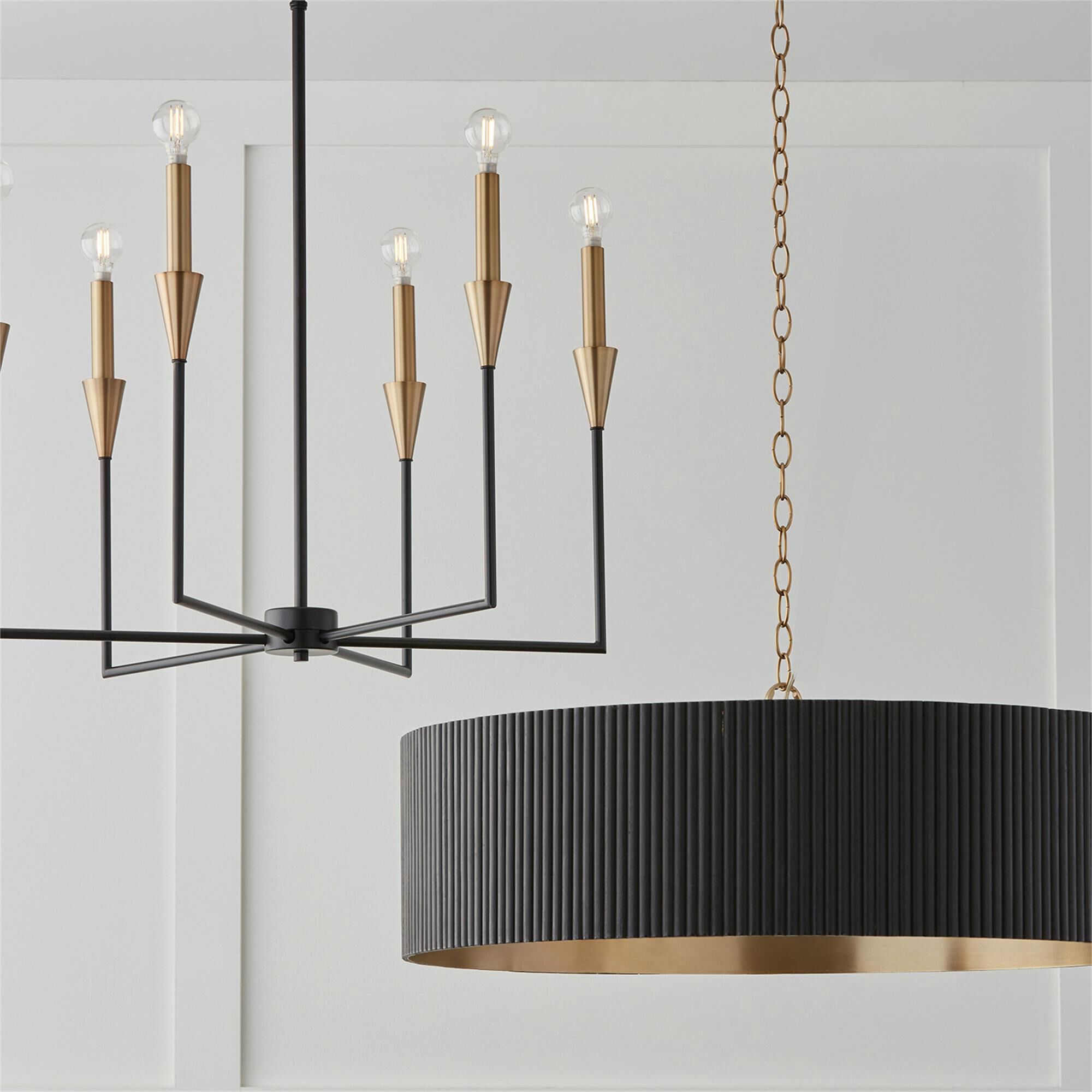 Donovan 30 Inch 4 Light Chandelier,