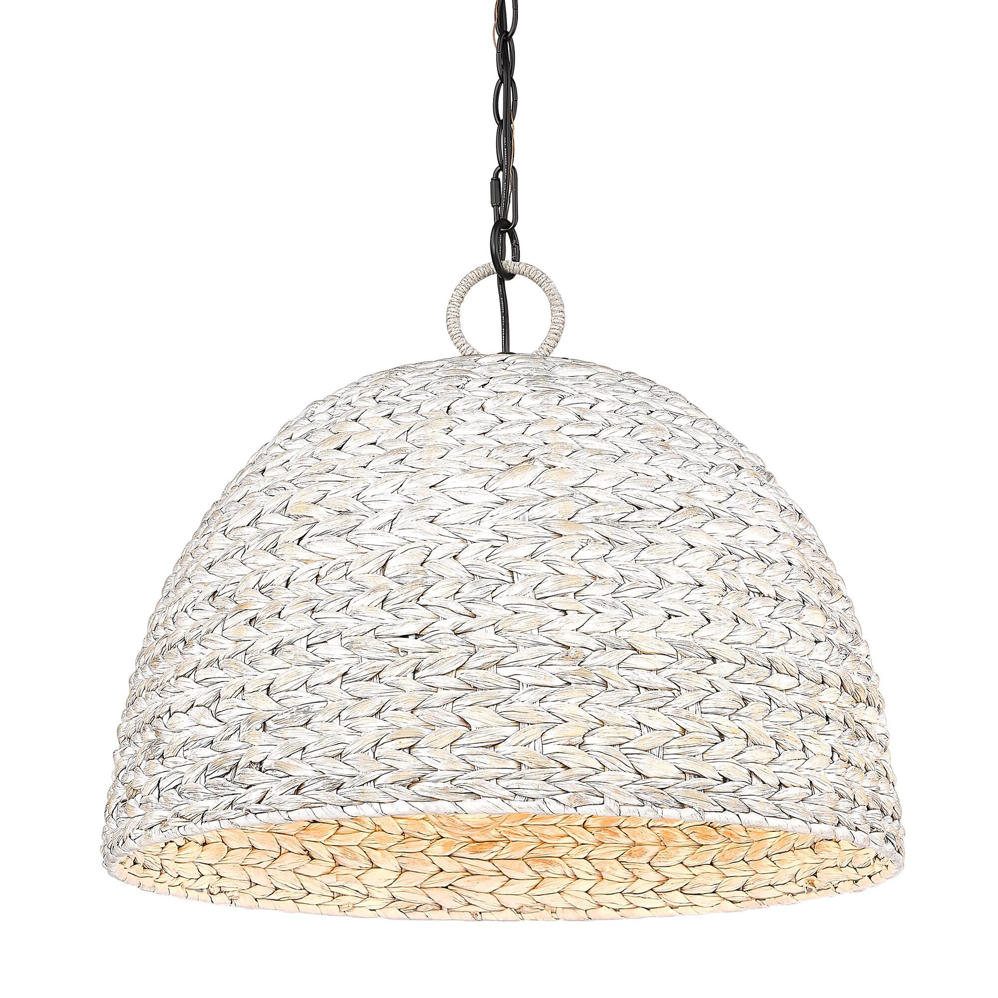 Rue 21 Inch Large Pendant by Golden Lighting