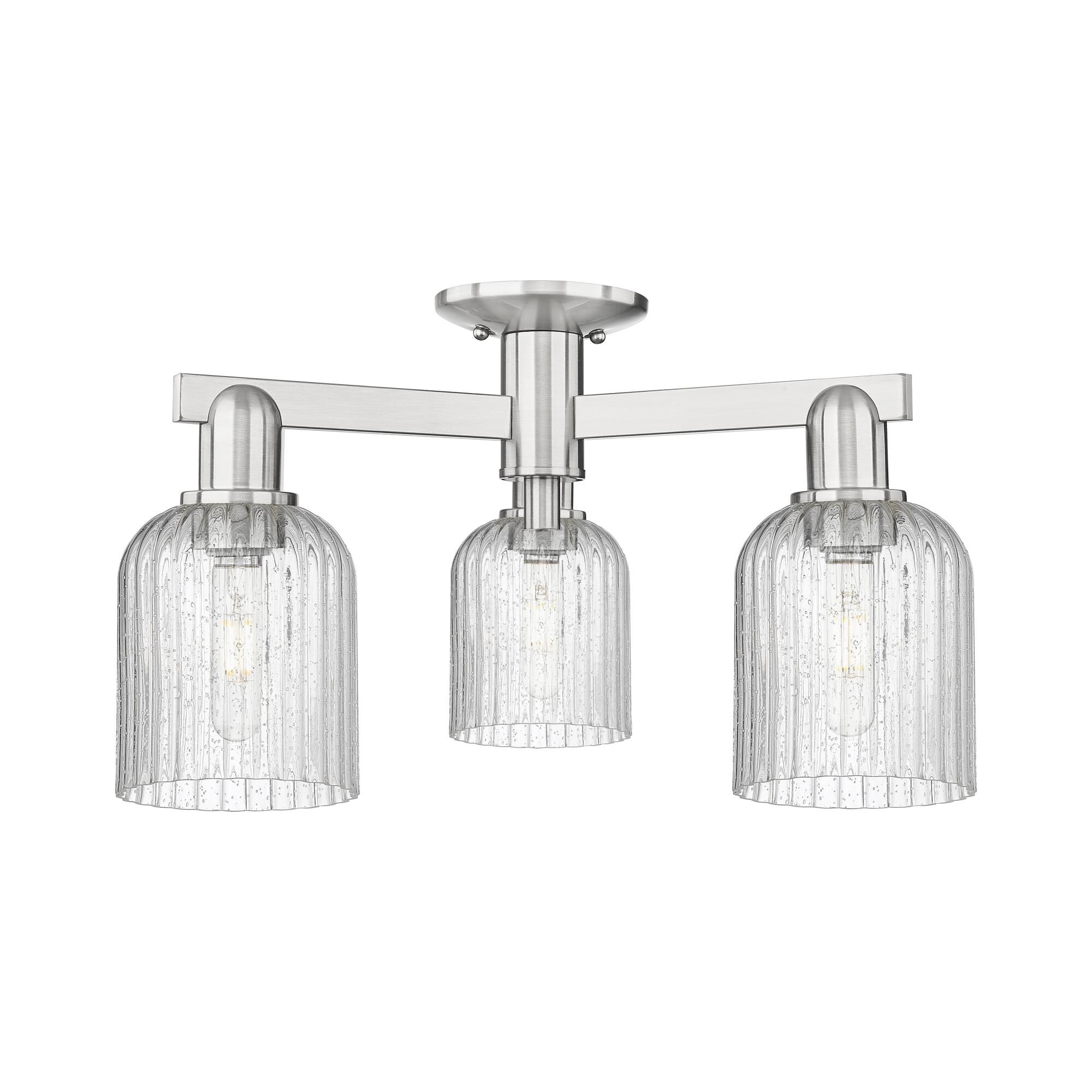 Bruno Marashlian Bridal Veil 23 Inch Semi Flush Mount by Innovations Lighting