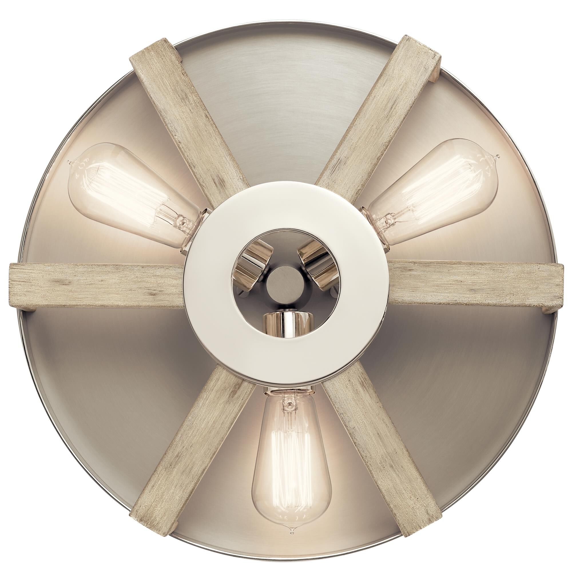 Shown in White Washed Wood finish