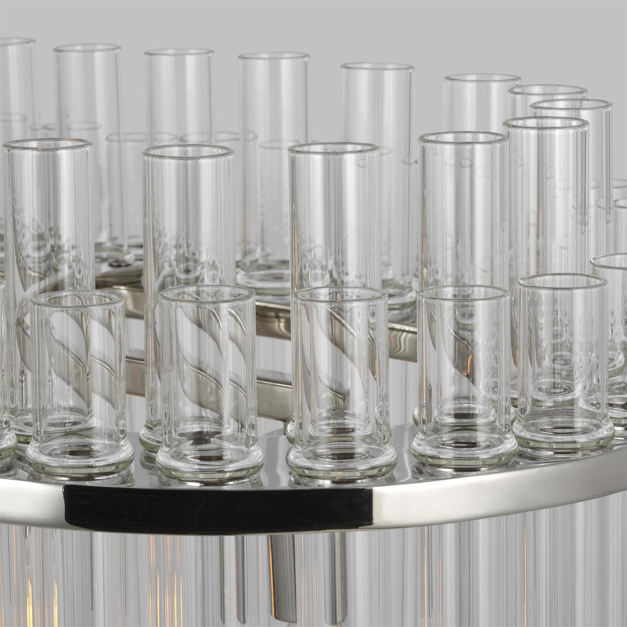 Chapman & Myers Beckett Medium Linear Chandelier,