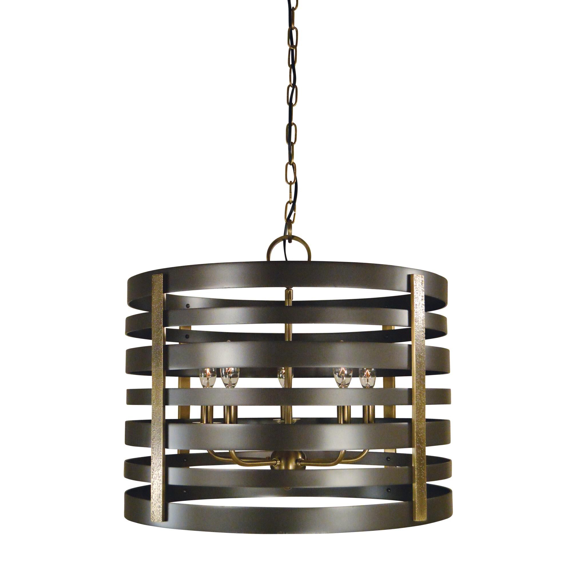 Pastoral 21 Inch 5 Light LED Mini Chandelier by Framburg