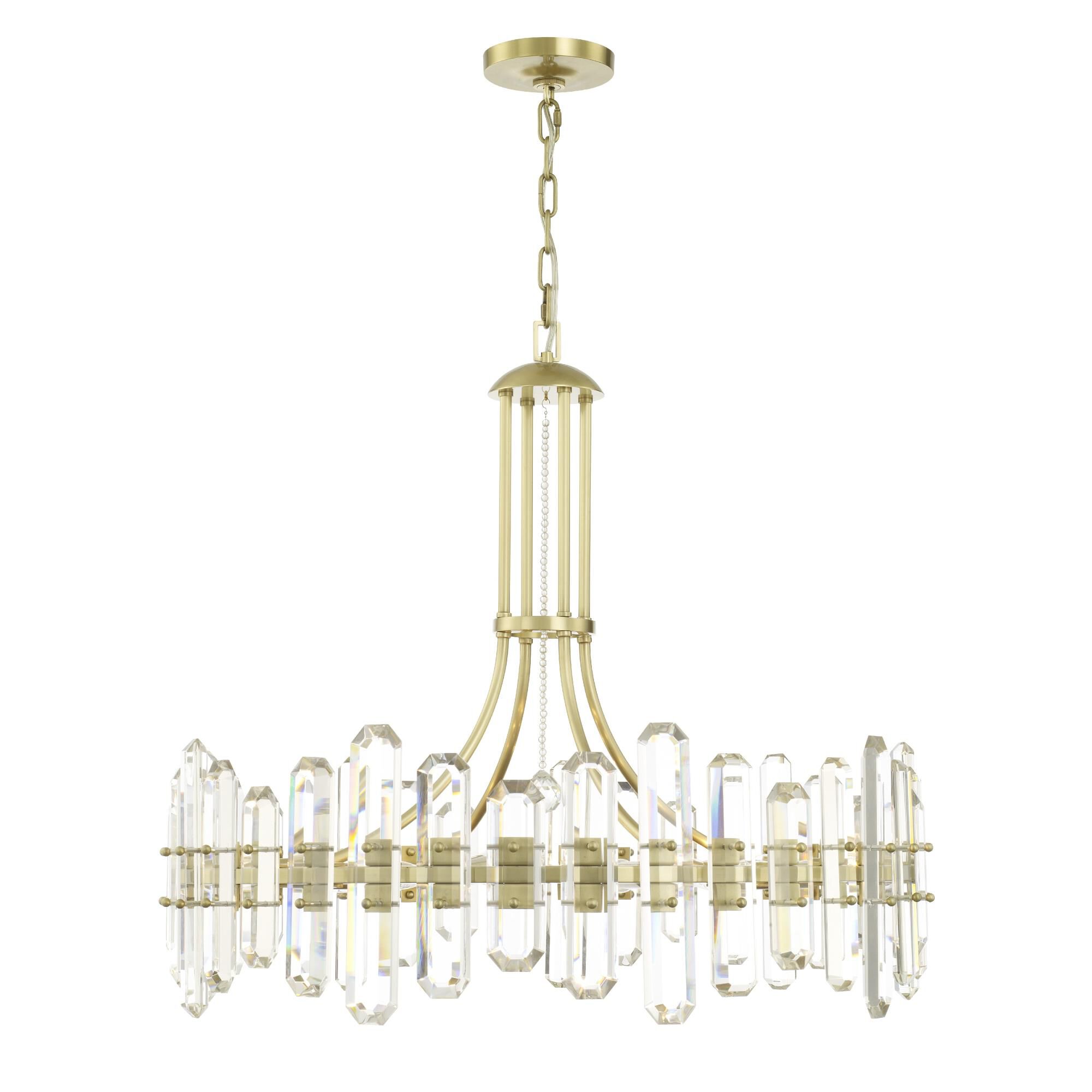 Bolton 31 Inch 12 Light Chandelier by Crystorama