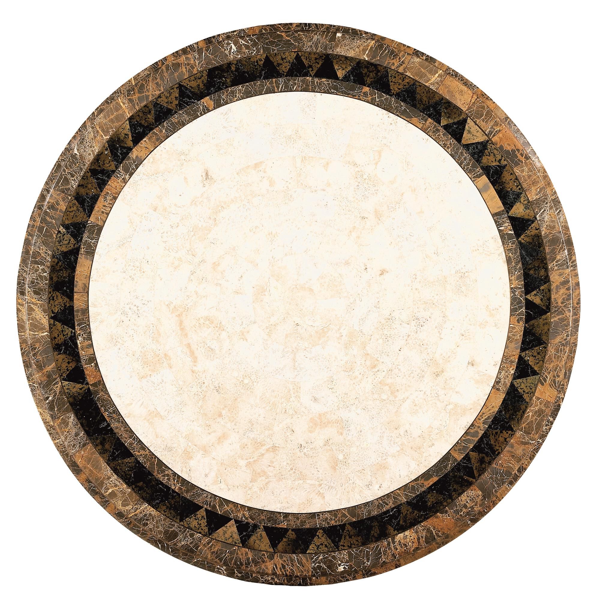 Shown in White Fossil Stone Veneer finish