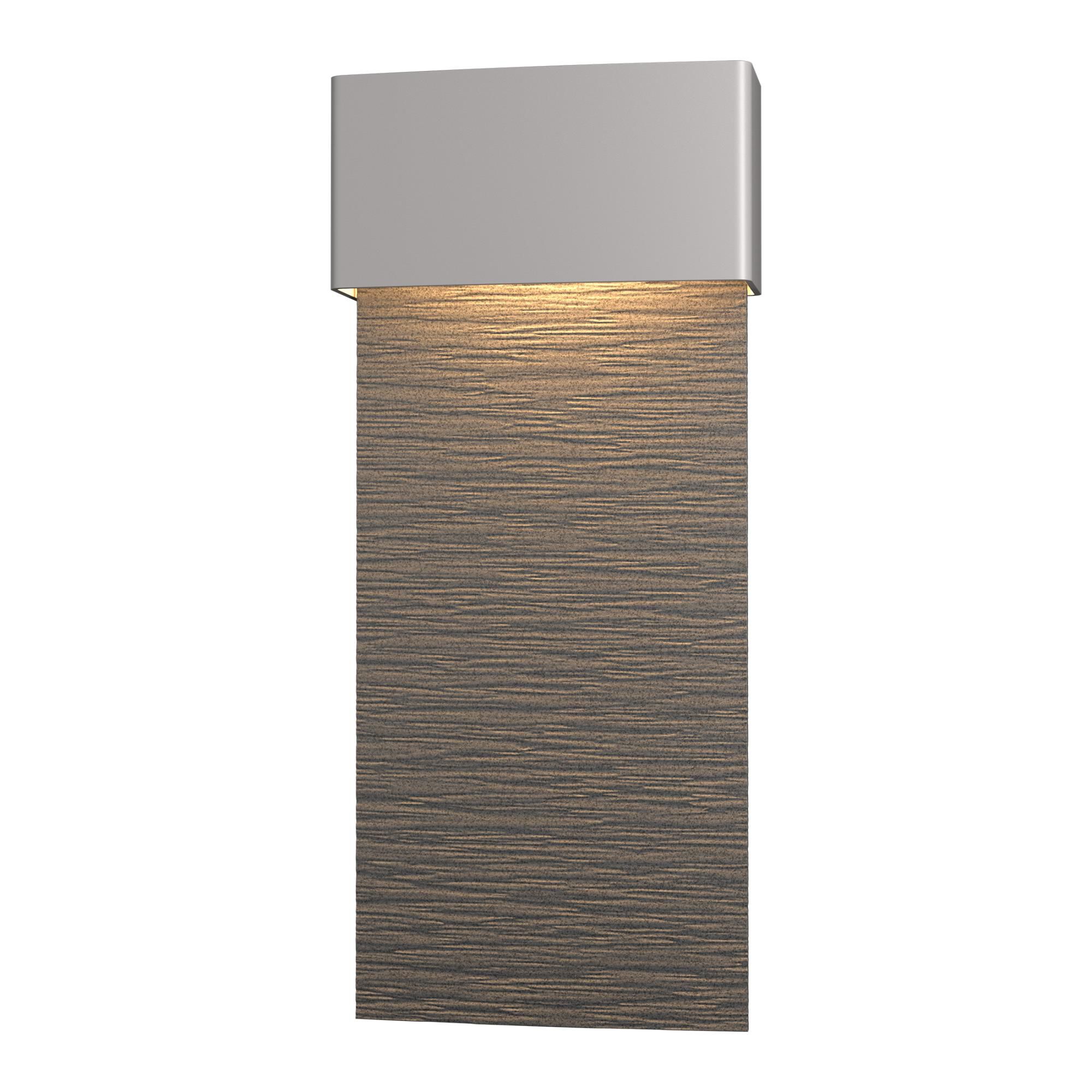 Shown in Coastal Burnished Steel finish and Natural Iron accent