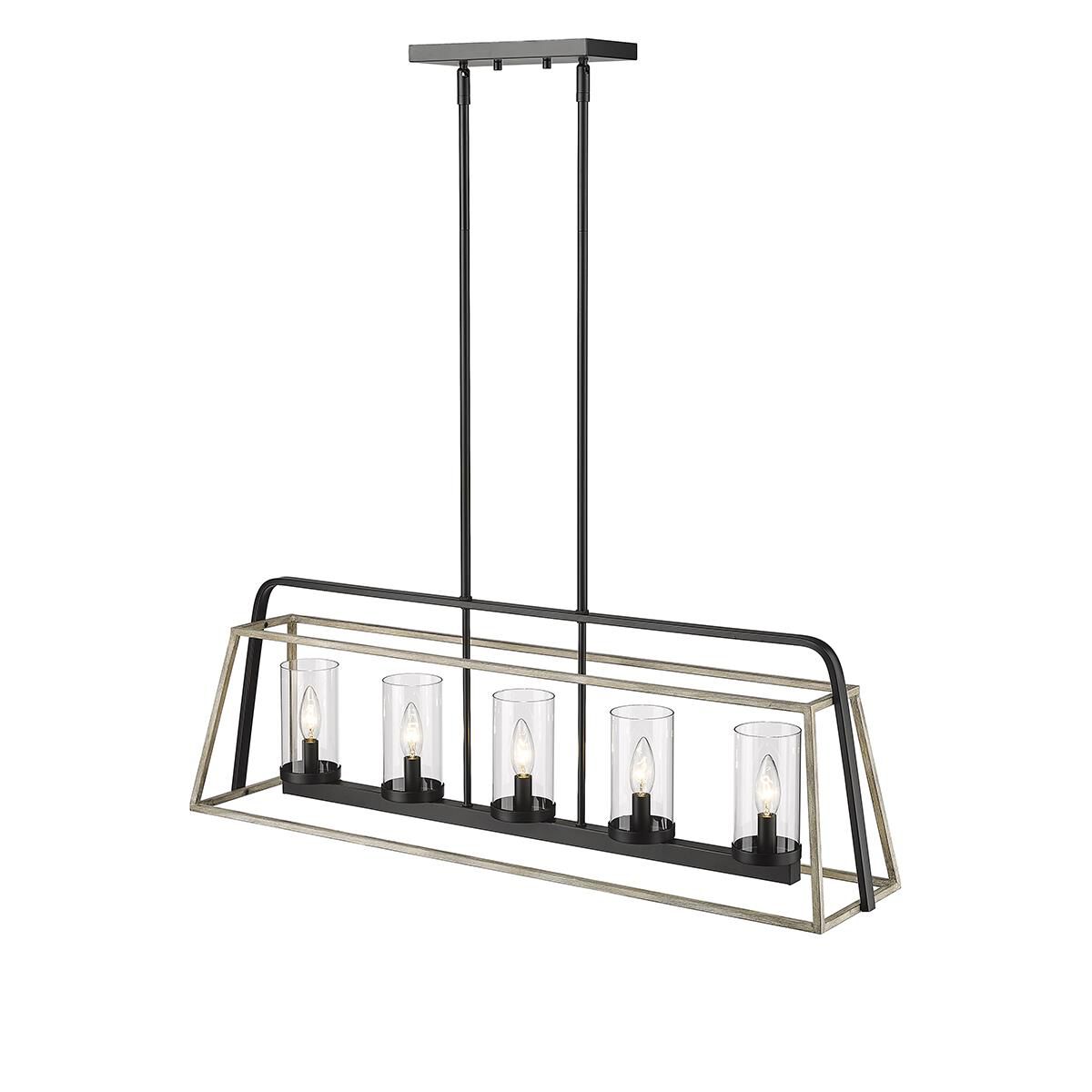 Bonnie 37 Inch 5 Light Linear Suspension Light by Millennium Lighting