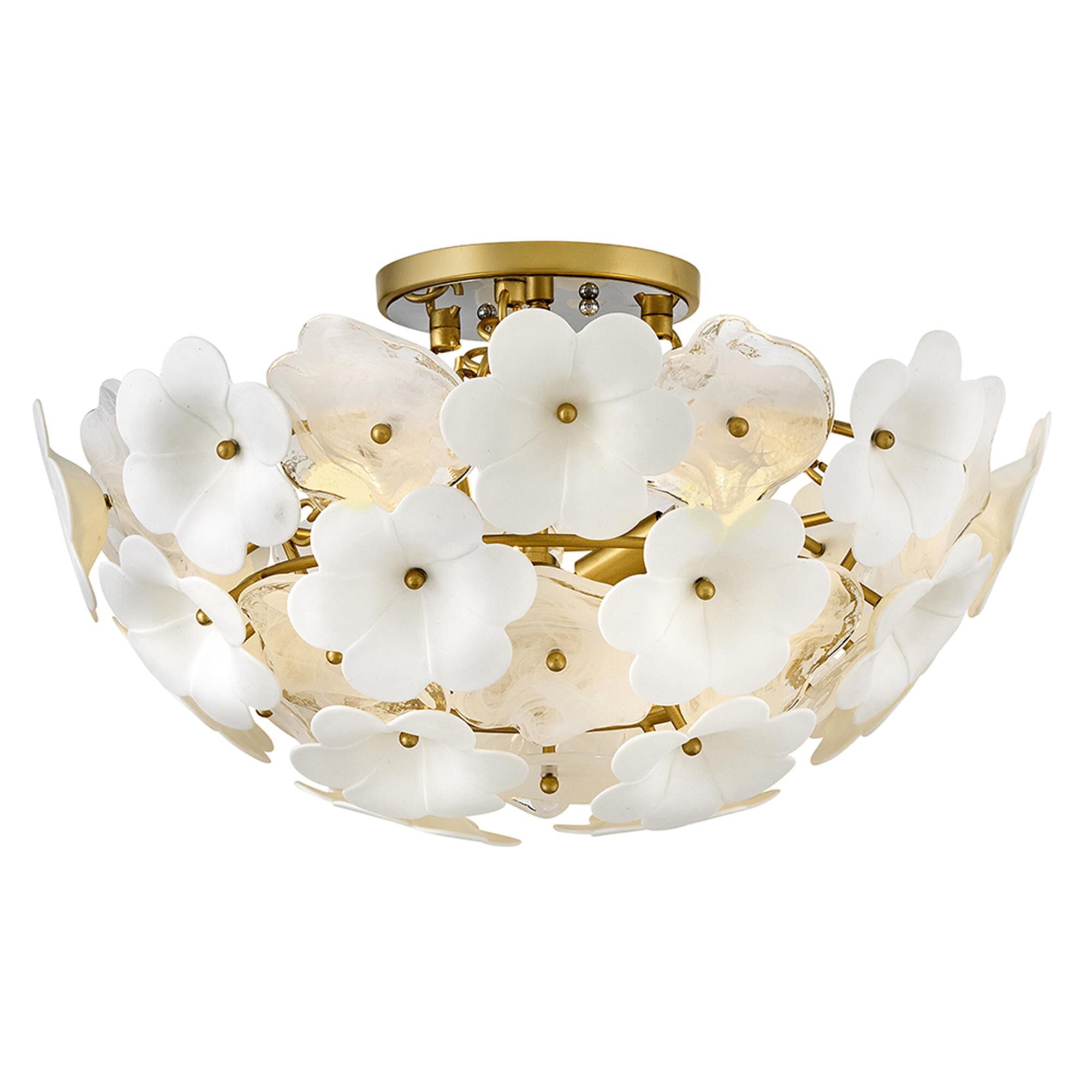 Marianne 21 Inch Semi Flush Mount,