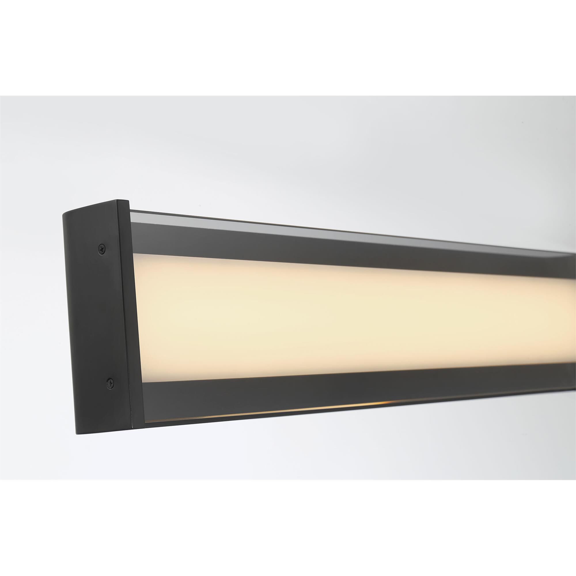 Shown in Matte Black finish and Smoked glass