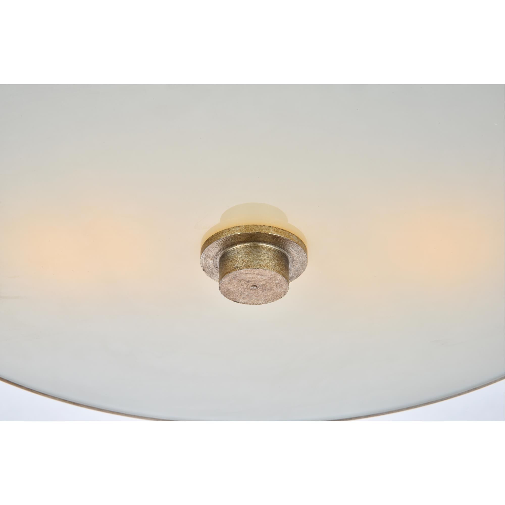 Hazen 12 Inch 2 Light Flush Mount by Elegant Lighting