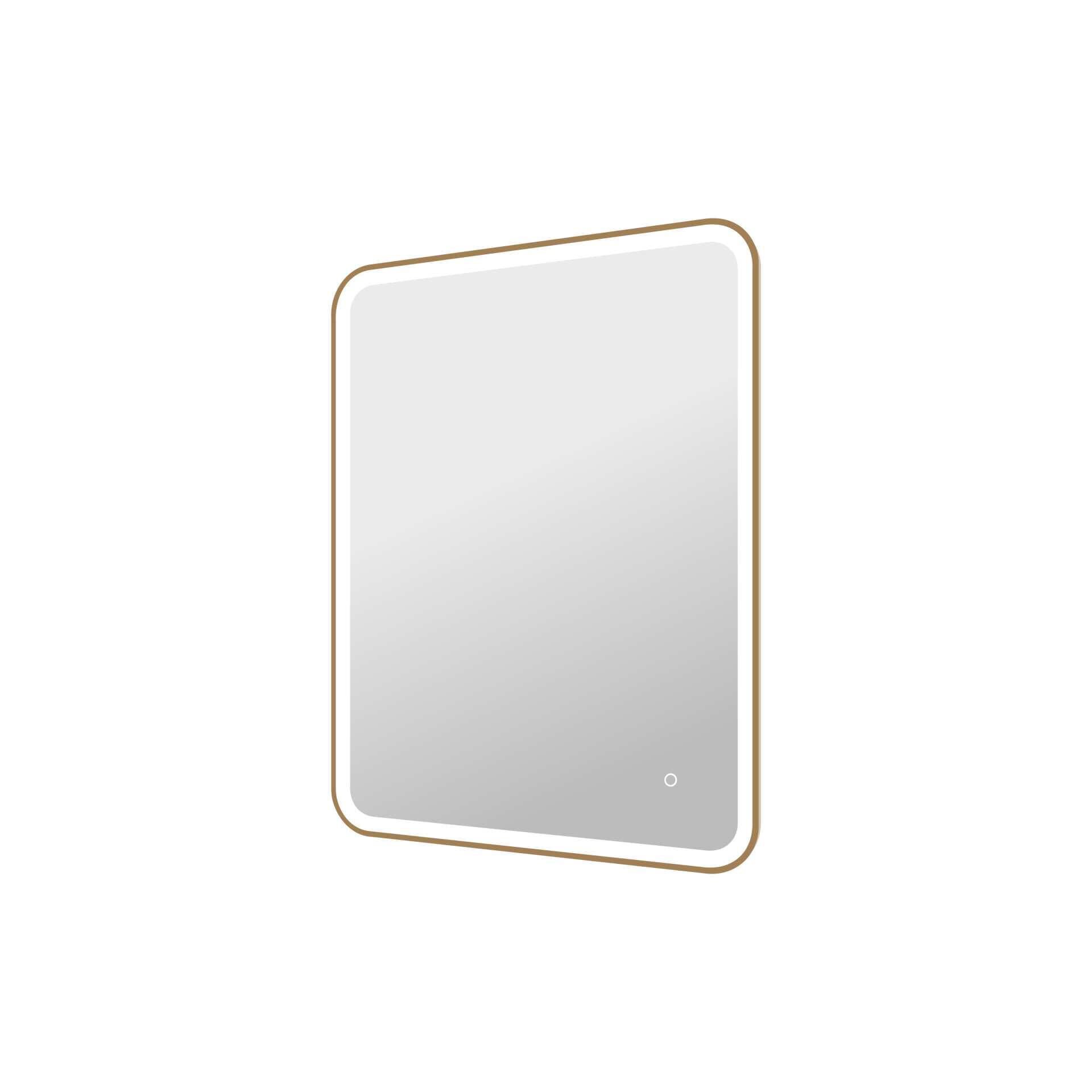 Harmoni 40 Inch Rectangular LED Lighted Mirror by Elegant Decor