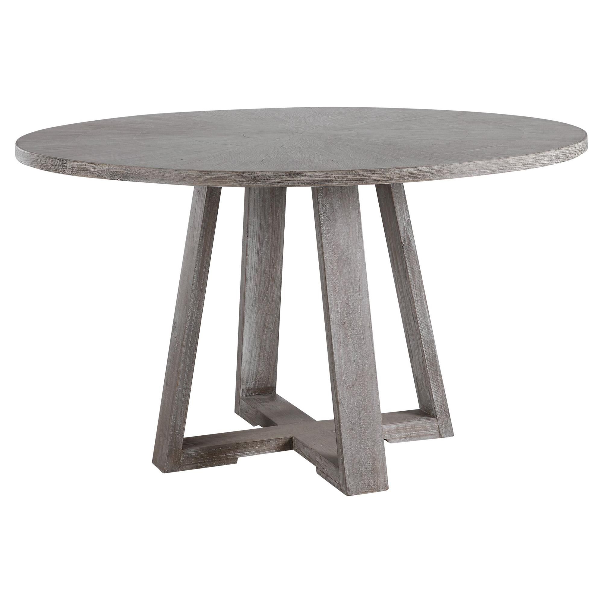 Shown in With Clean Casual Styling, This Dining Table Features A Richly Grained Oak Veneer Inlaid Top Finishe finish