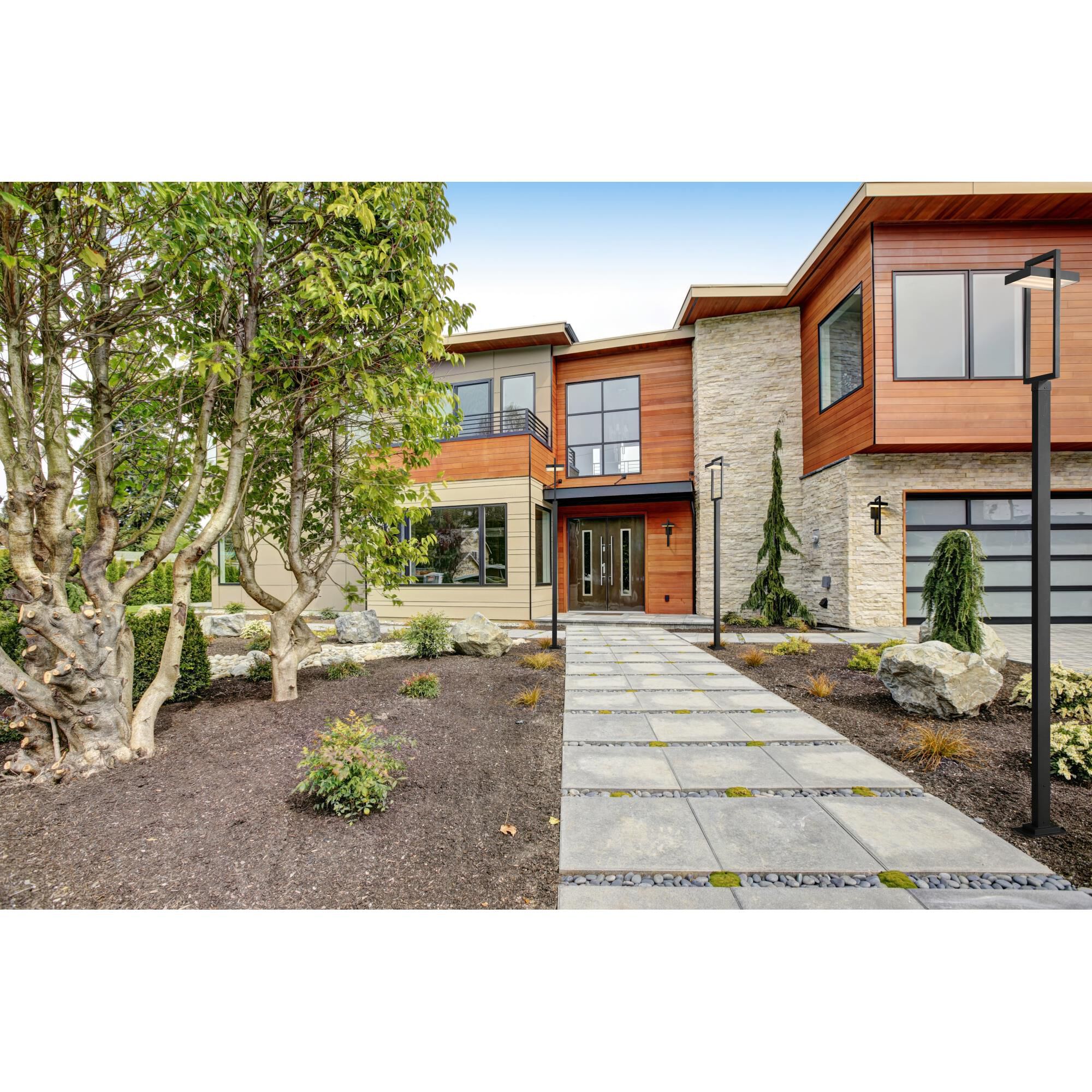 Z-Lite Luttrel 123 Inch Tall LED Outdoor Post Lamp