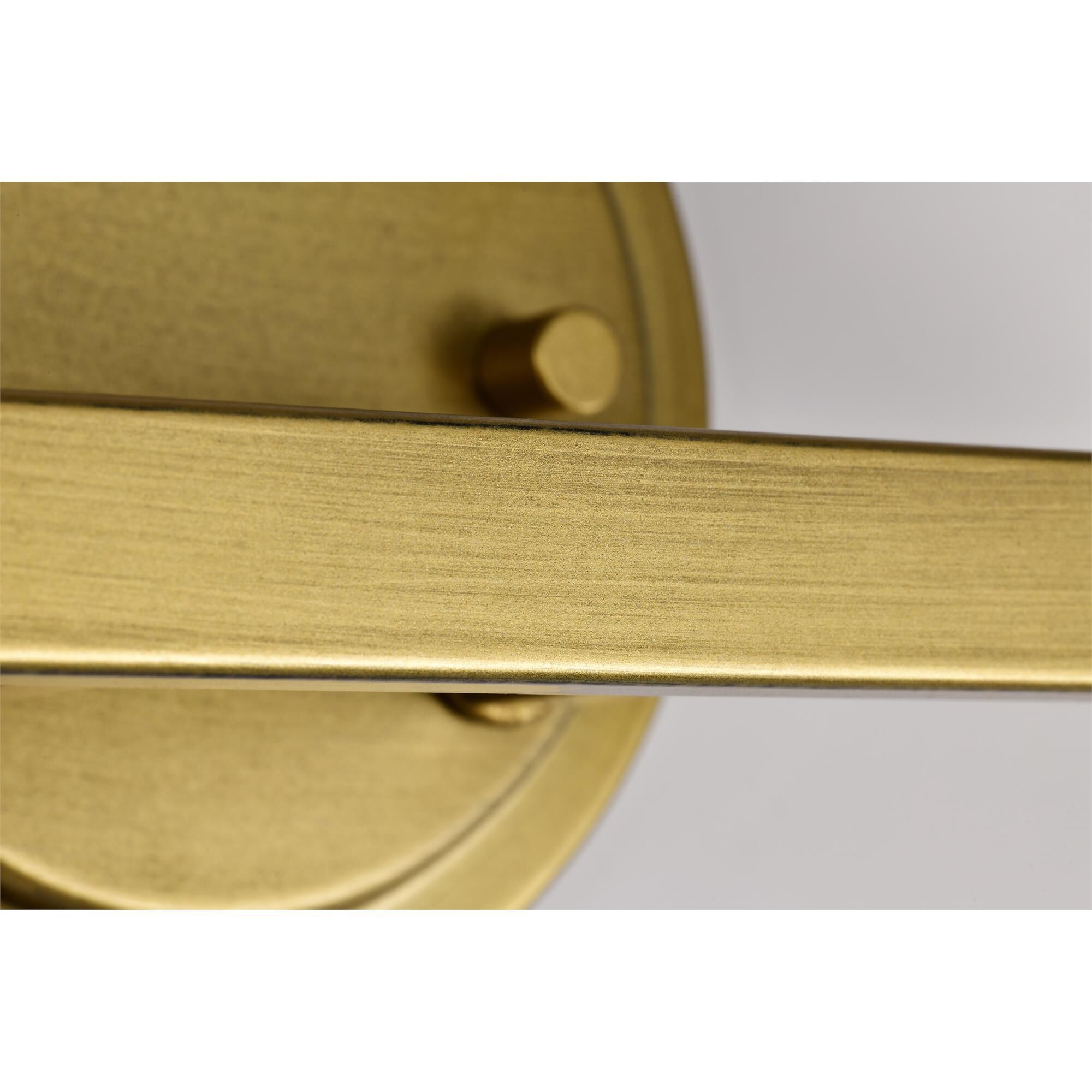 Shown in Natural Brass finish and Frosted Ribbed glass