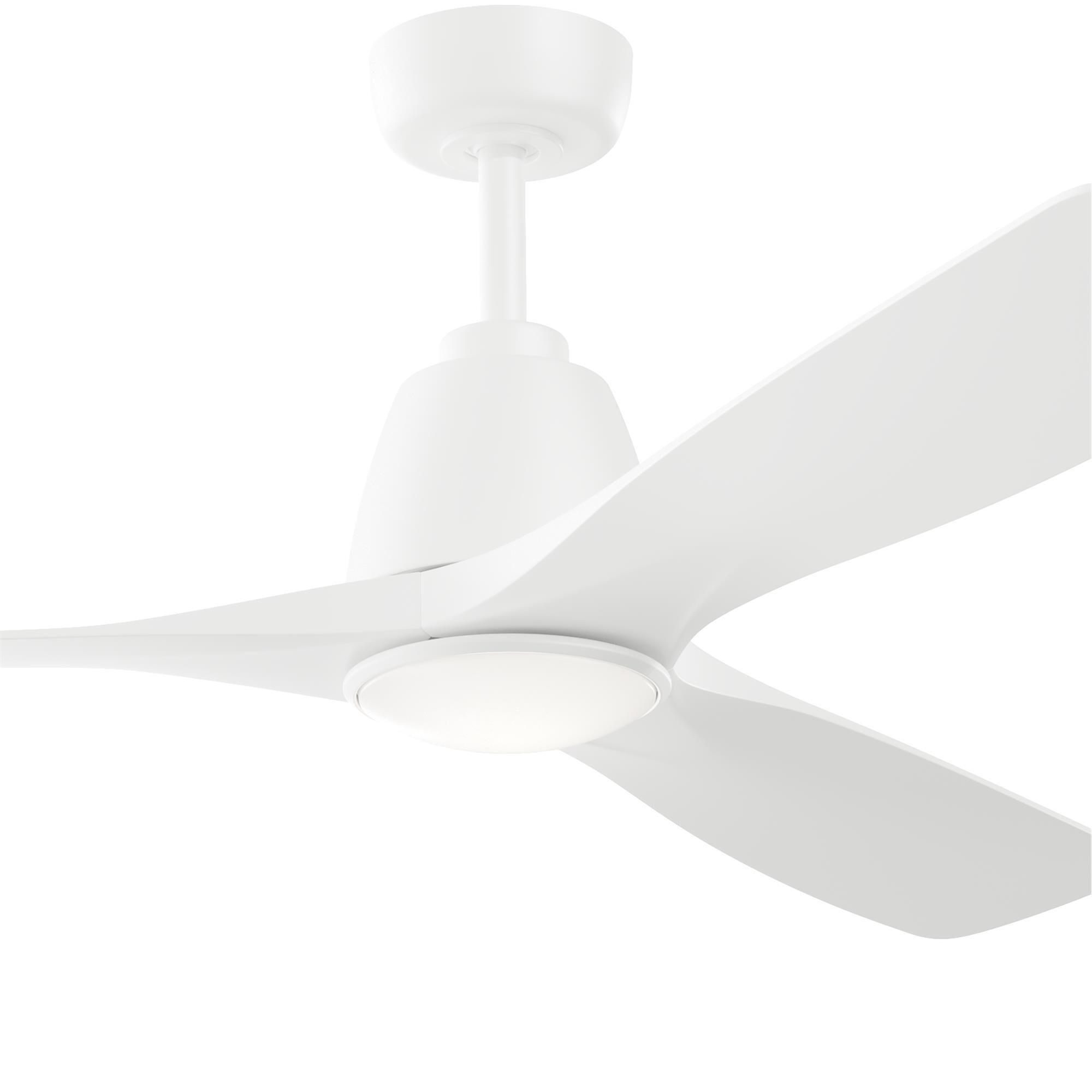 Shown in Matte White finish and Satin Etched Cased Opal glass