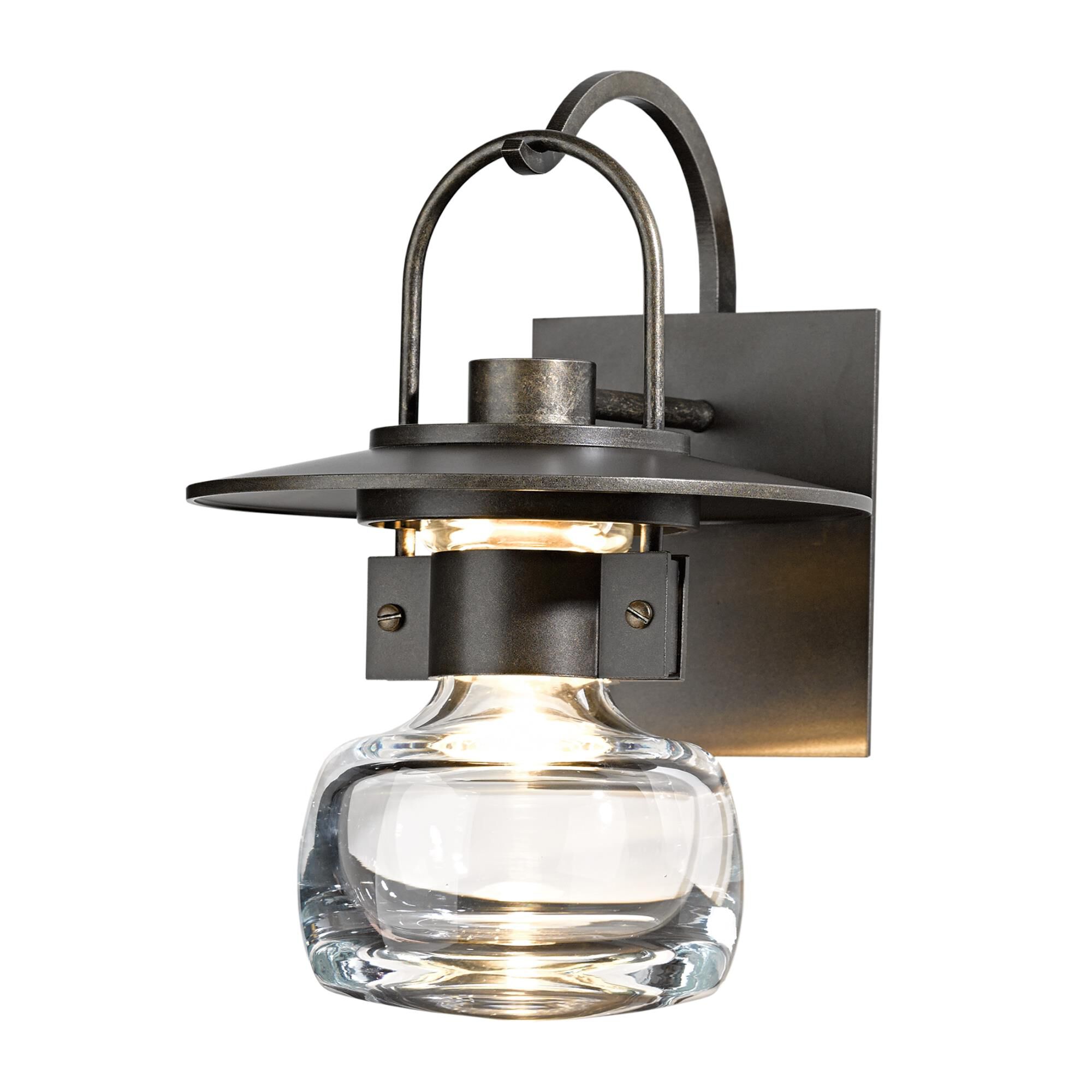 Hubbardton Forge Mason 11 Inch Tall Outdoor Wall Light