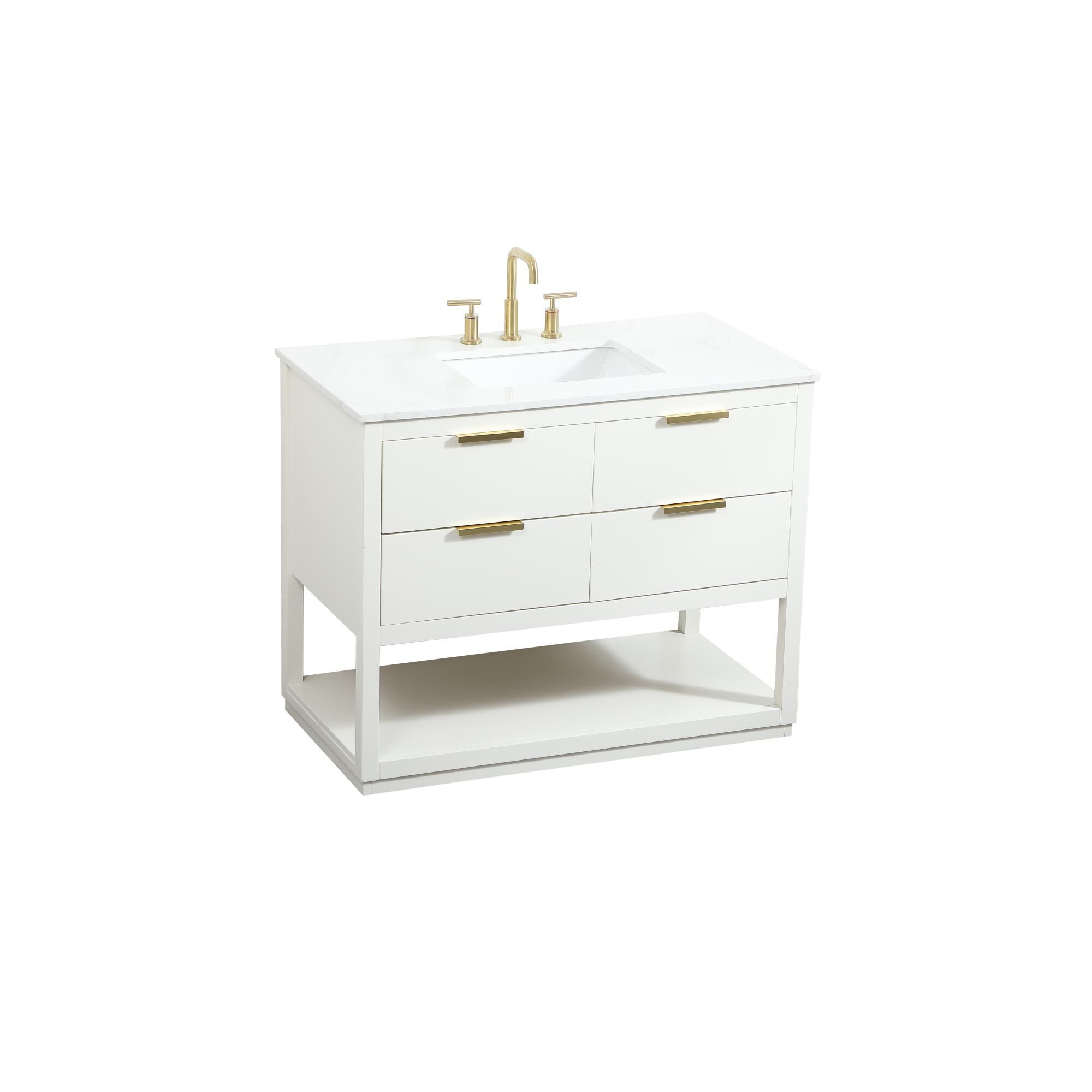 Larkin 42 Inch Bath Vanity by Elegant Decor