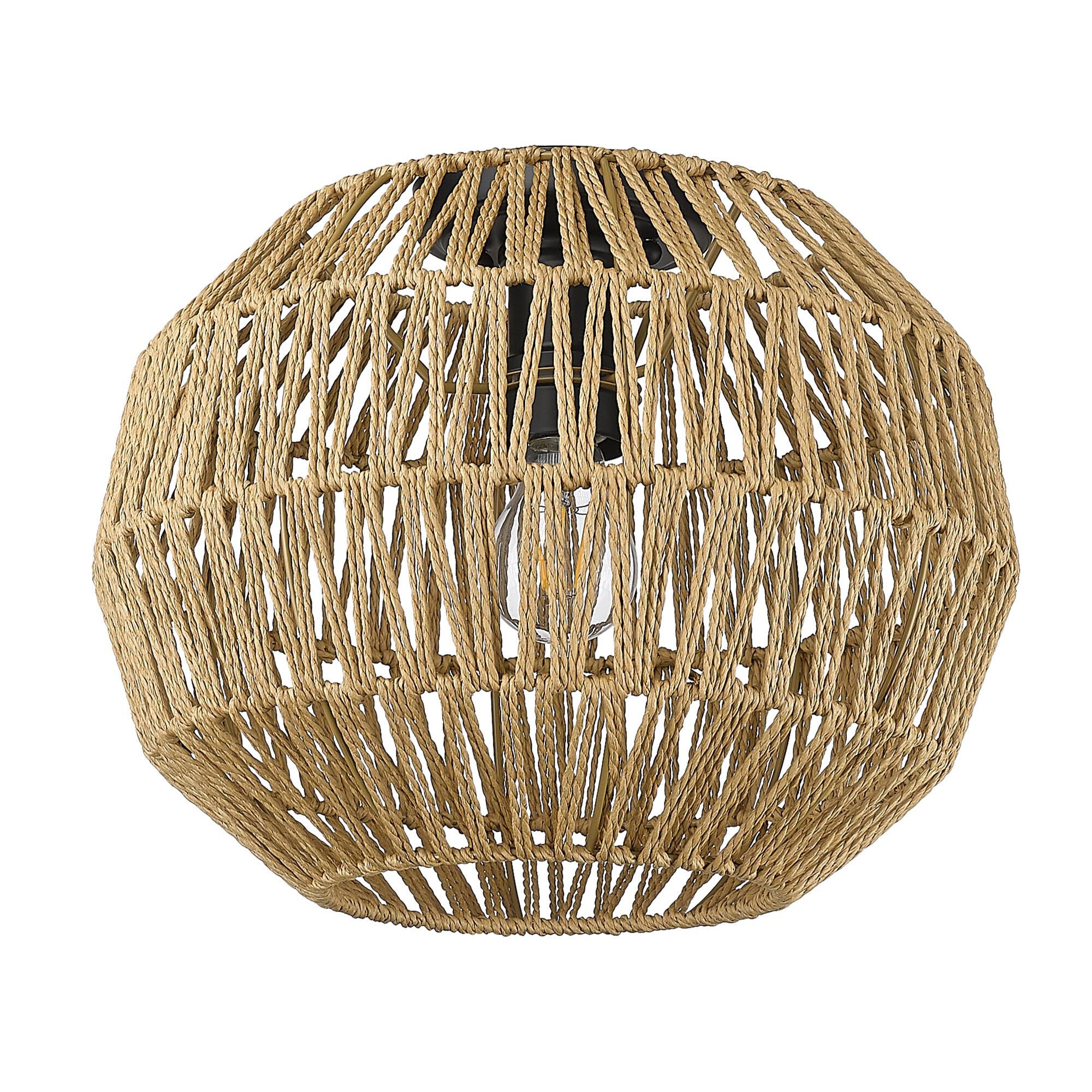 Florence 14 Inch Flush Mount by Golden Lighting
