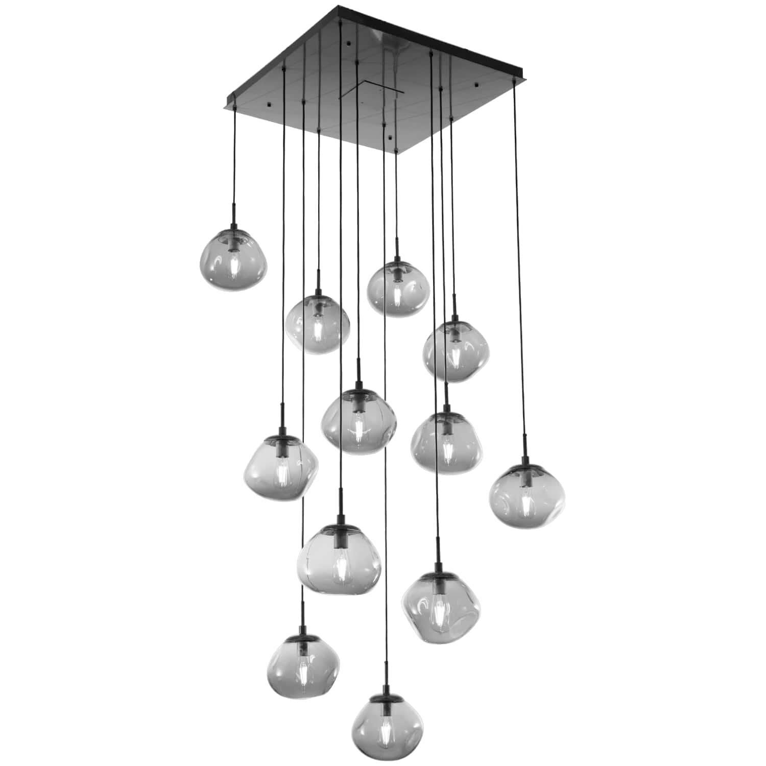 Levi Wilson Nebula 38 Inch 12 Light Multi Light Pendant by Hammerton Studio