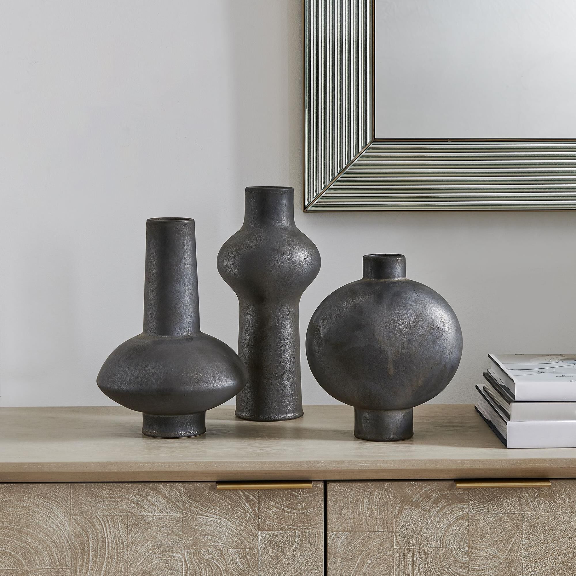 Shown in Black, Gray finish