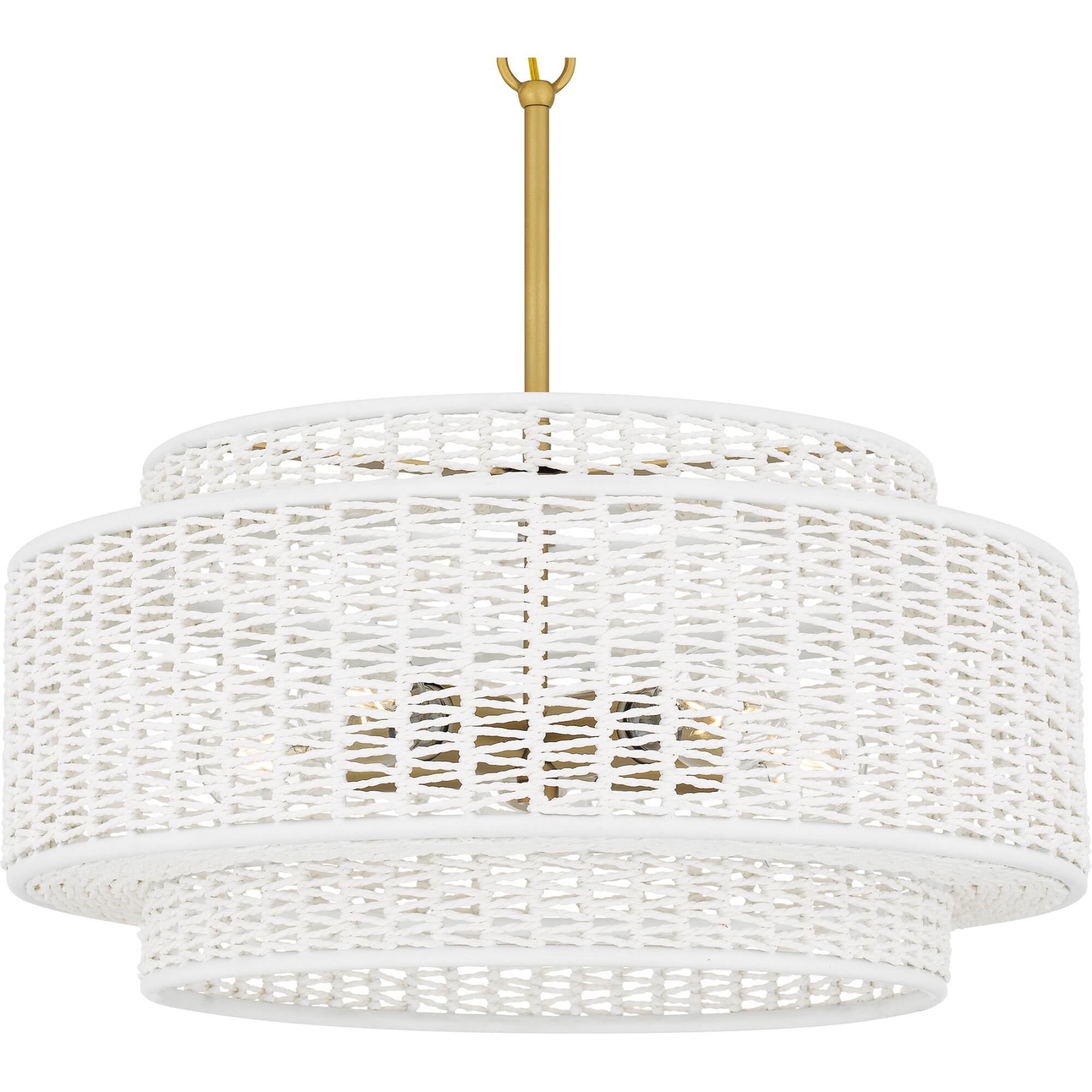 Teton 20 Inch Mini Chandelier by Quoizel
