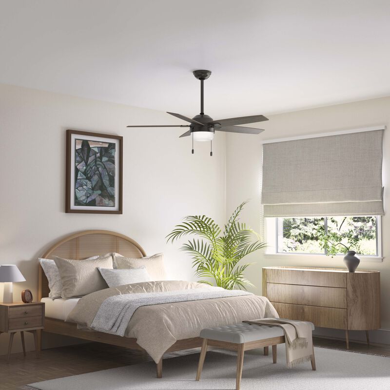 Anisten 52 Inch Ceiling Fan with Light Kit by Hunter Fan