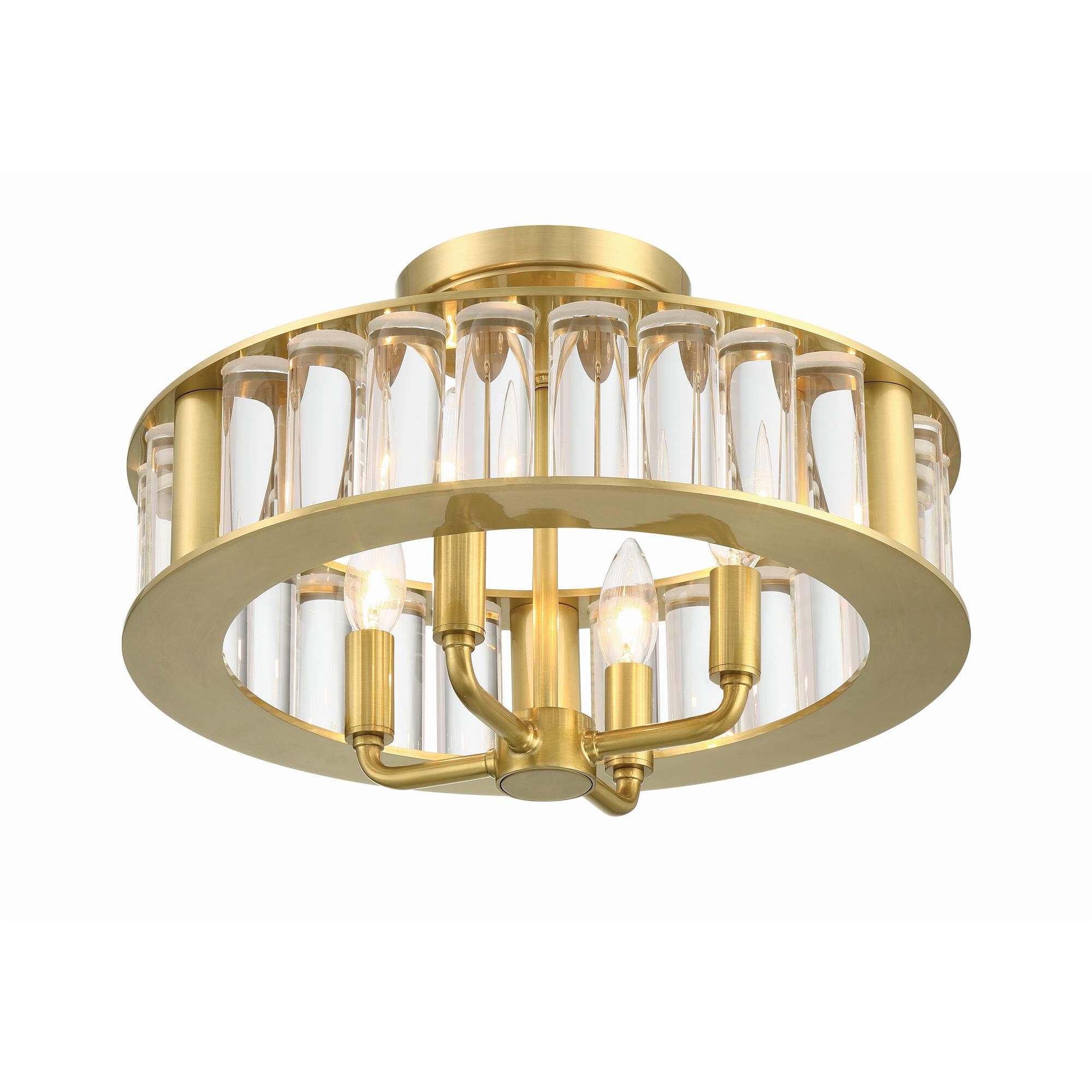 Shown in Aged Brass finish